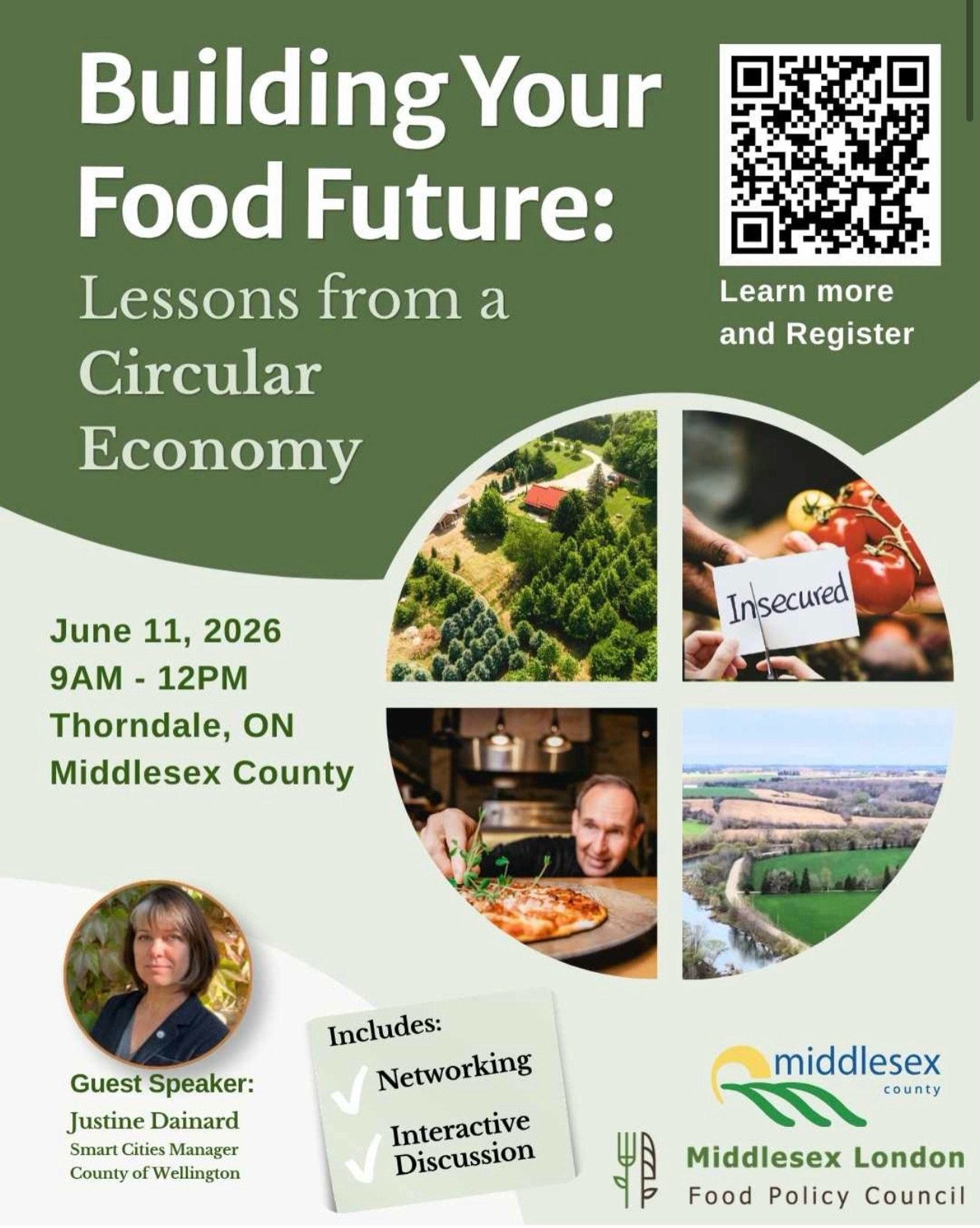 We&rsquo;re excited to attend Building Your Food Future: Lessons from a Circular Economy on June 11 🌱 

Looking forward to connecting with others across Middlesex County to discuss food access, circular food systems, and building a more resilient lo