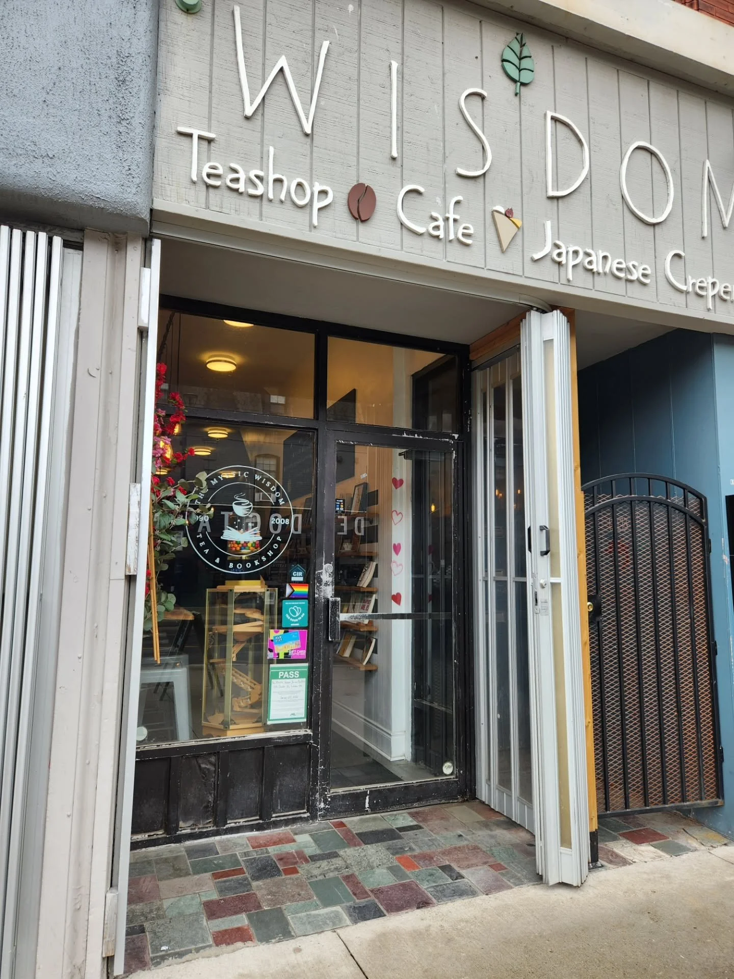 One of the best parts of being located downtown and being part of OEV is access to great third spaces.

Today, the team needed a little wisdom, and maybe a little help from the mystics, so we gathered around the long table at Wisdom Tea Shop &amp; My