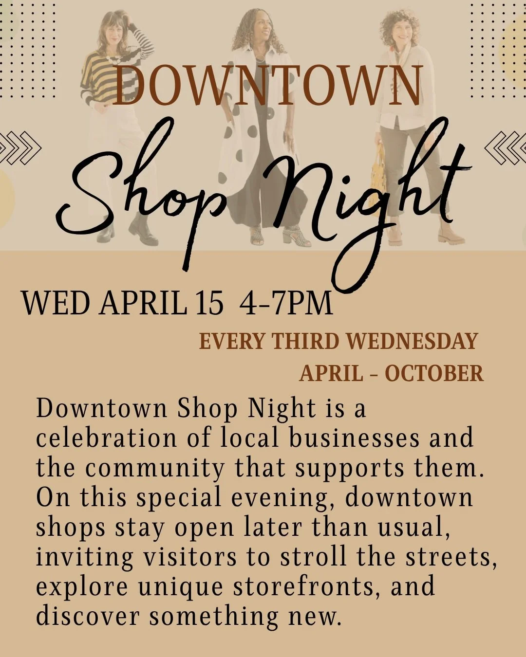 We belong together Bloomington! Join us on every third Wednesday over the summer for a celebration of local shopping. We will be offering a zero-proof cocktail and some samples this Wednesday - can&rsquo;t wait to see your faces!