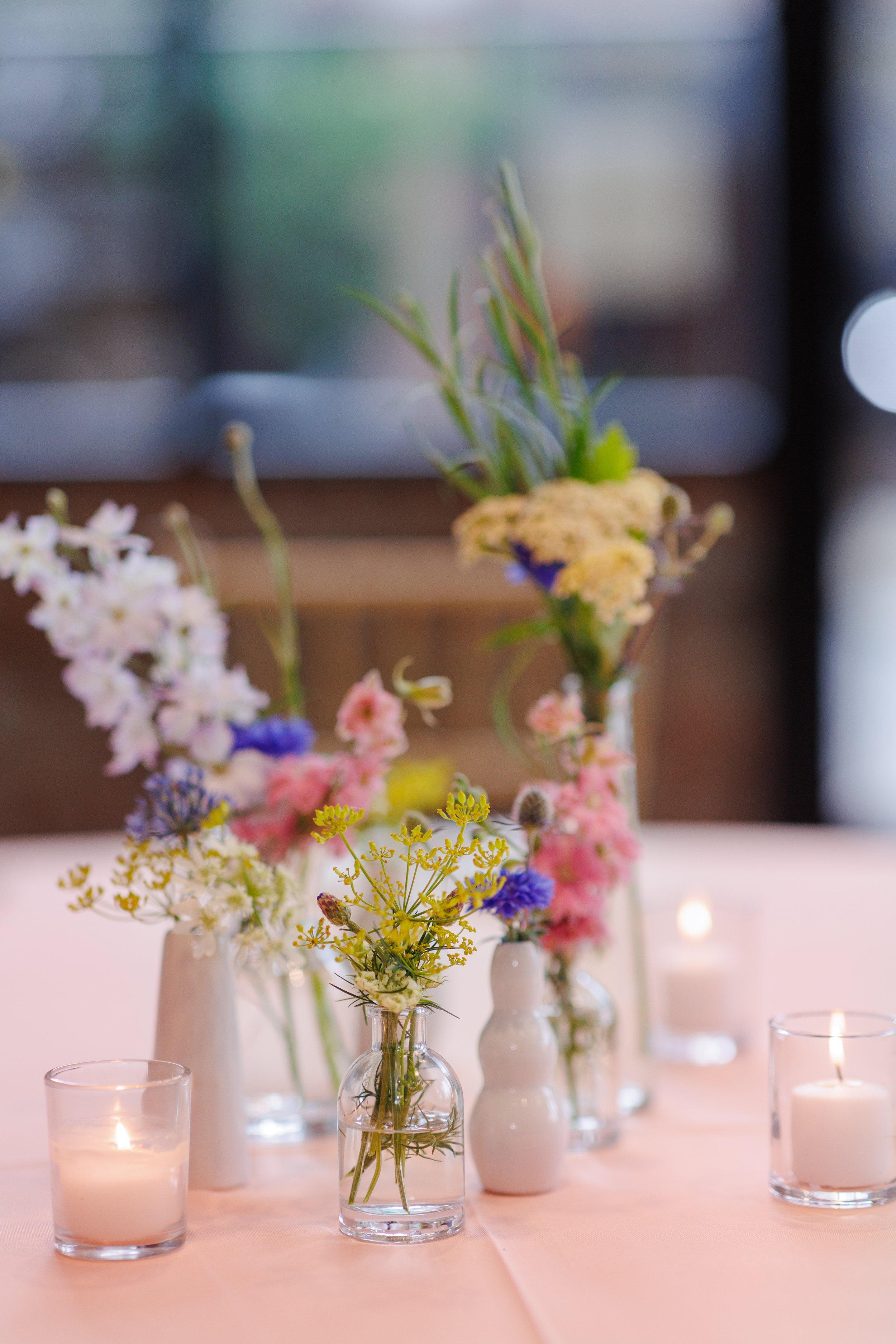 Class Glass Bud Vase
