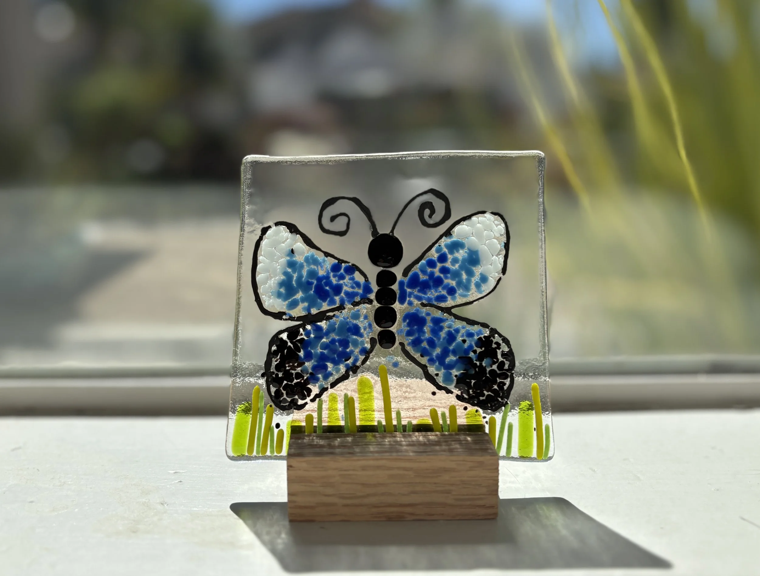 Fused Glass Butterfly