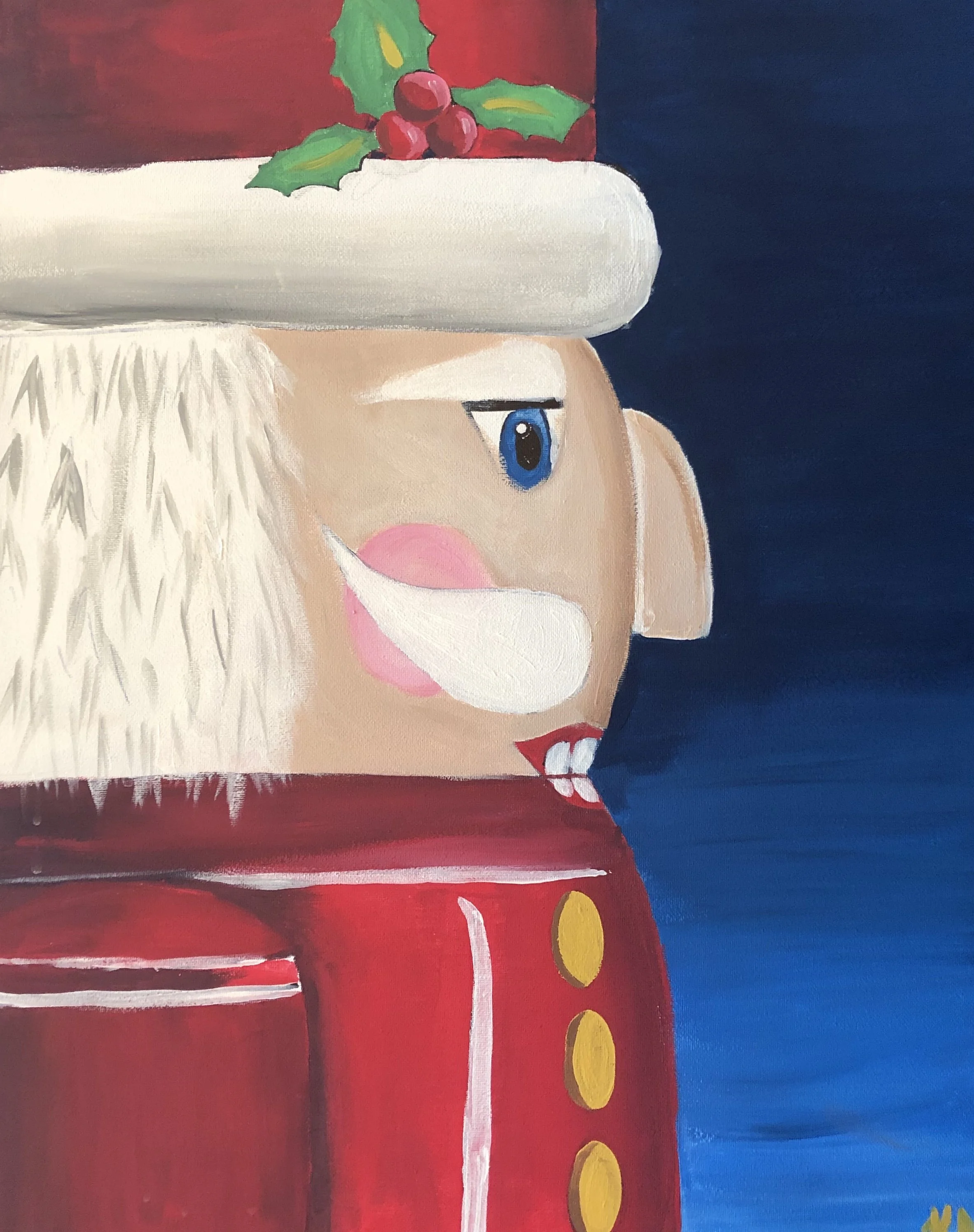 Nutcracker Canvas Class