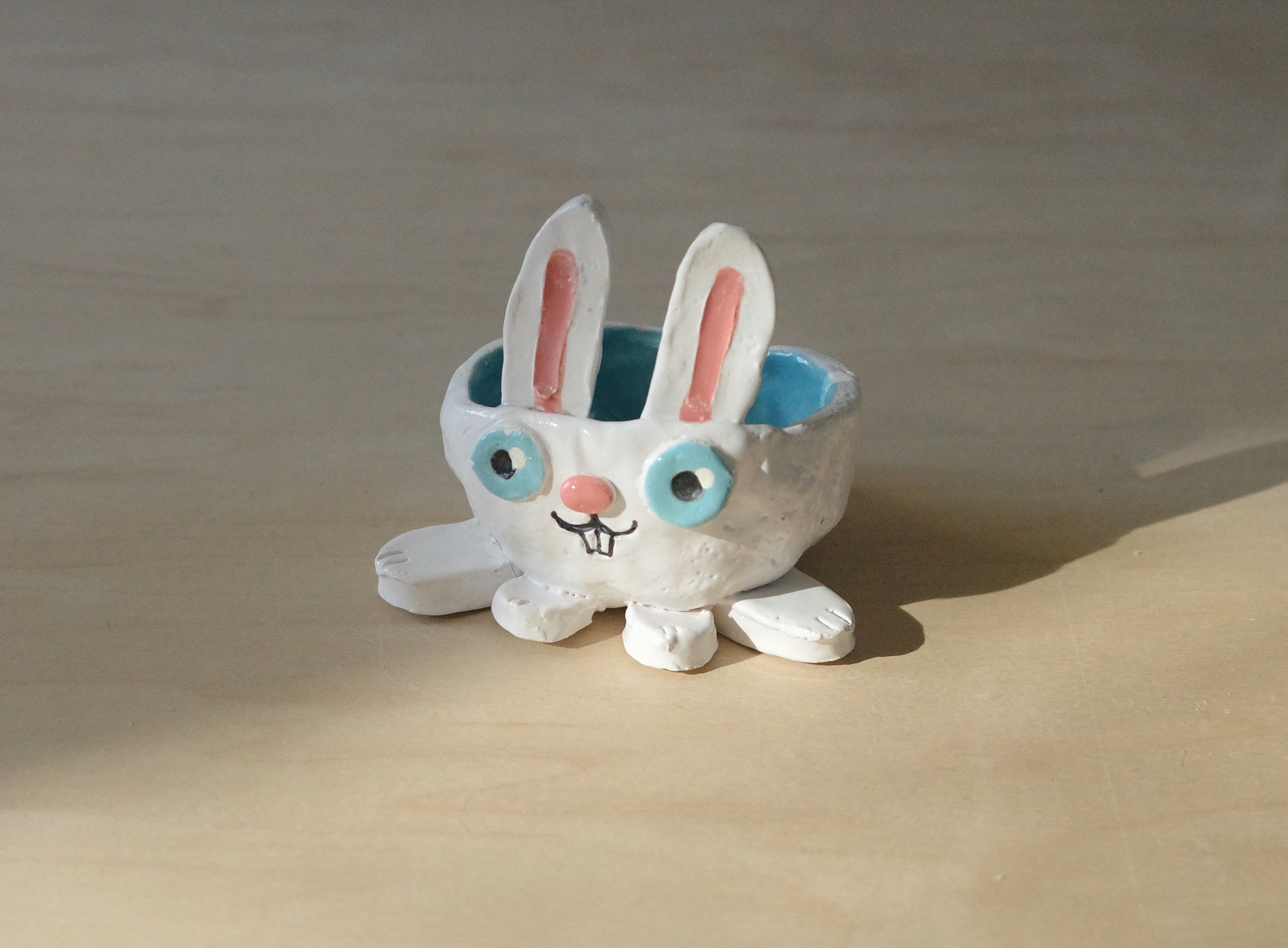 Bunny Dish Kids Clay Class