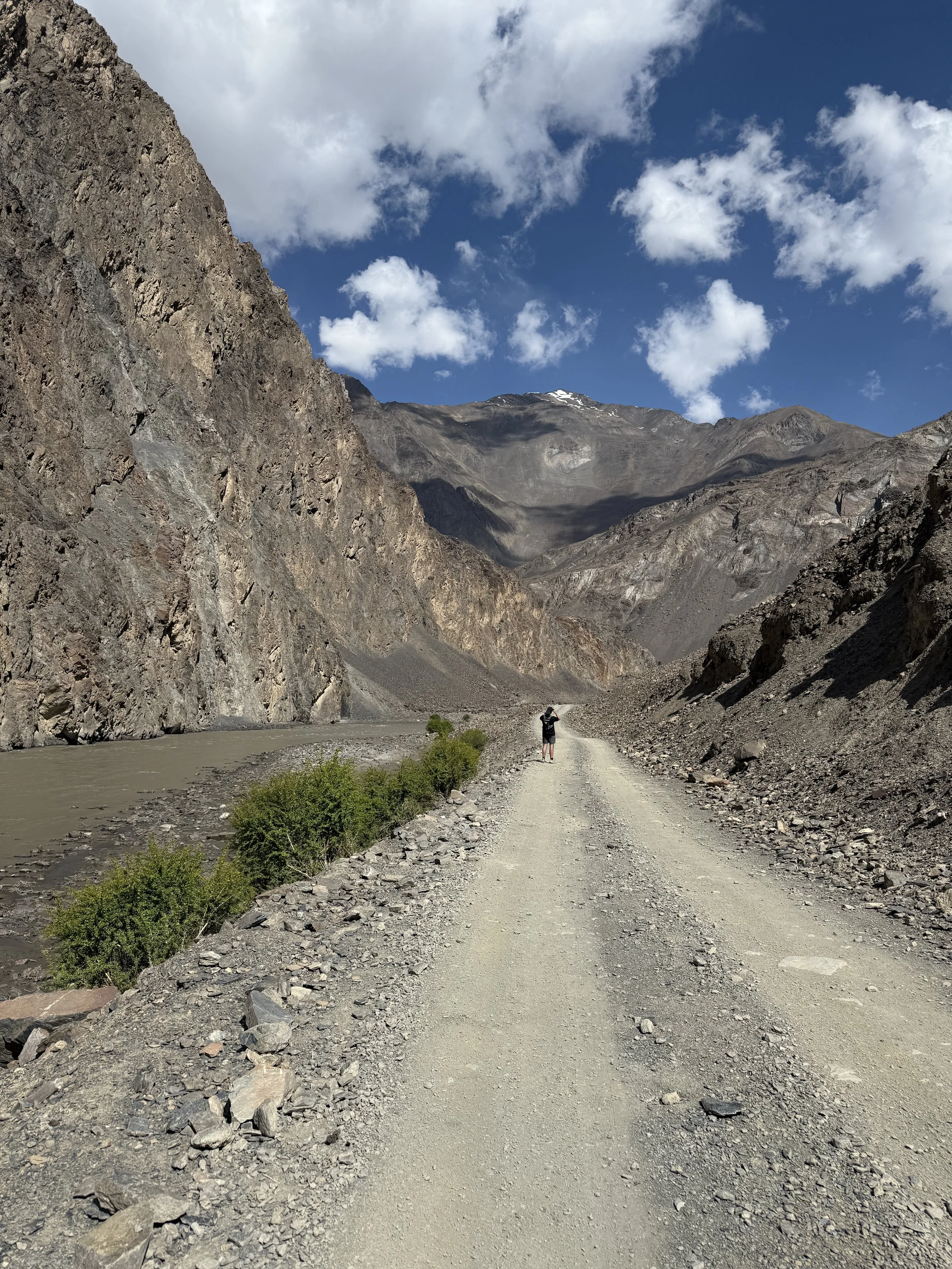 The Silk Road runs through Tajikistan, which I ran from Afghanistan to China in 2025, 200 miles. 