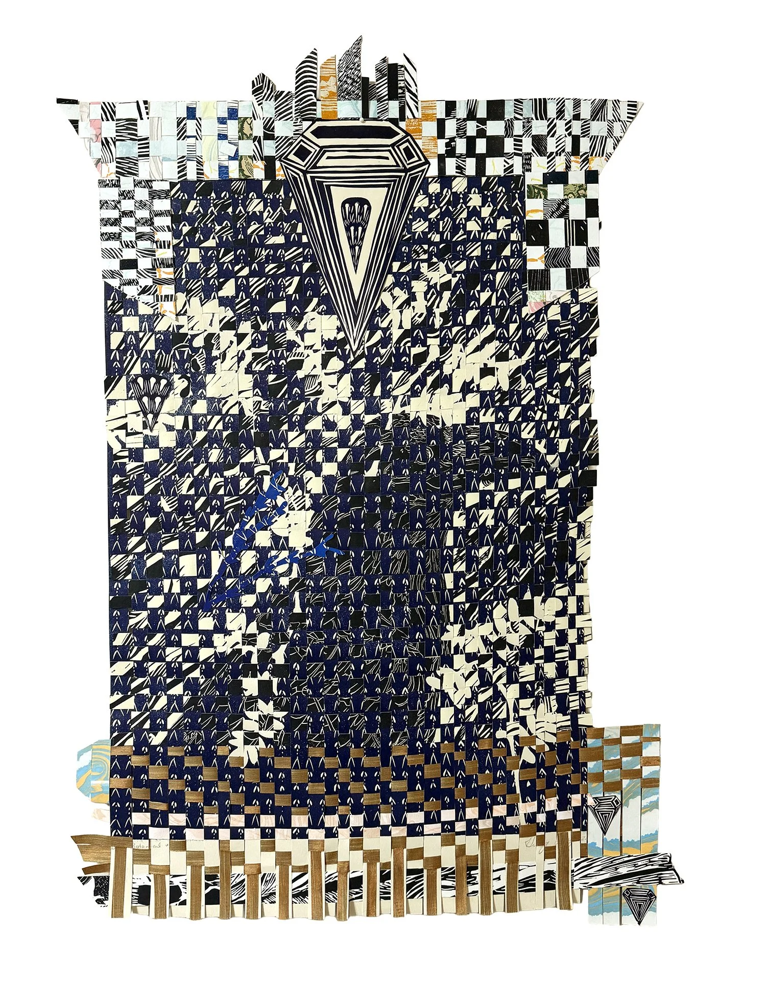 Raven Call
Hand Woven Linoleum Block Print
32 x 22 in
2026