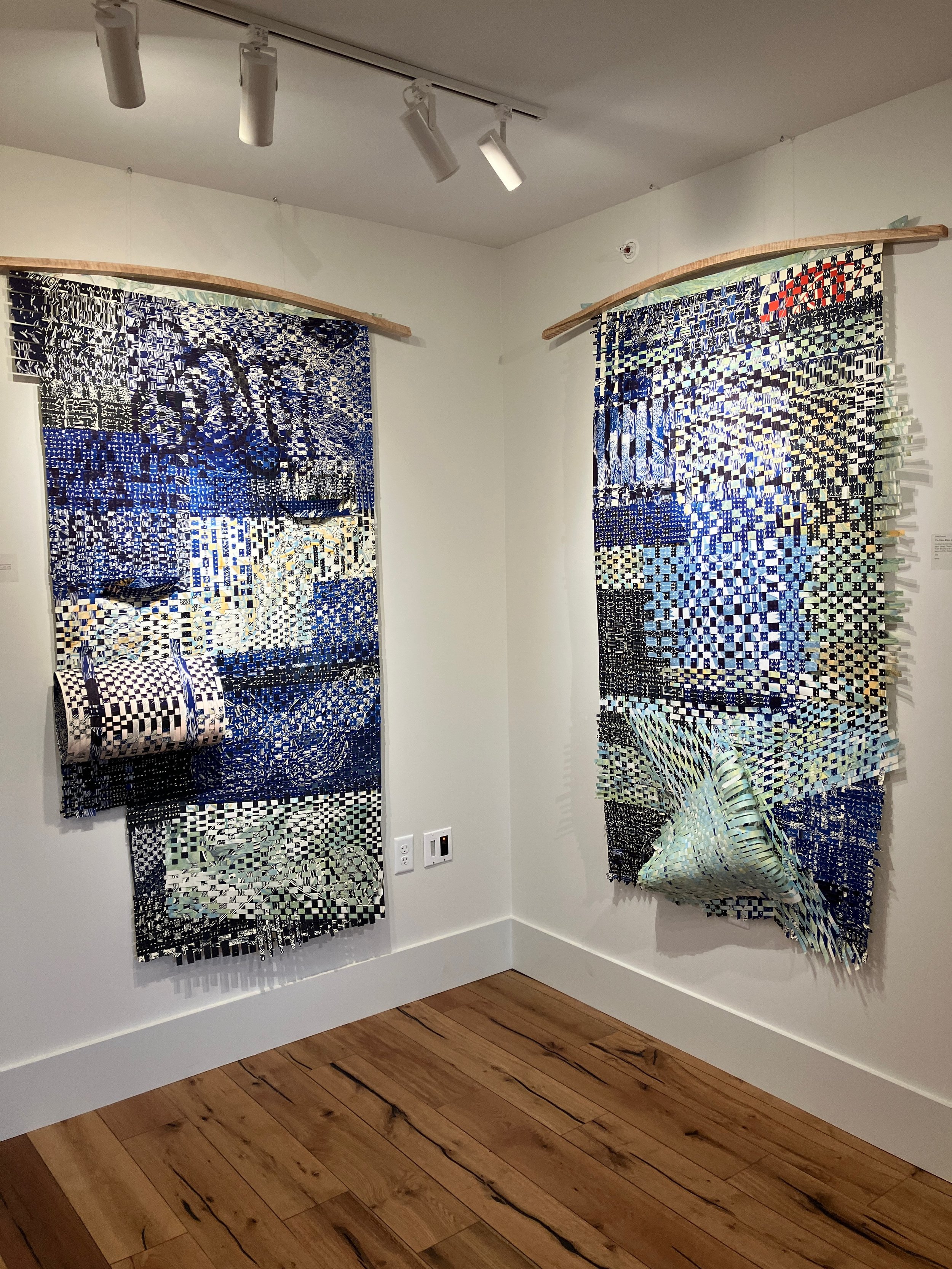 Exhibition Install for "Rivers" Kent Cultural Alliance, Chestertown, MD