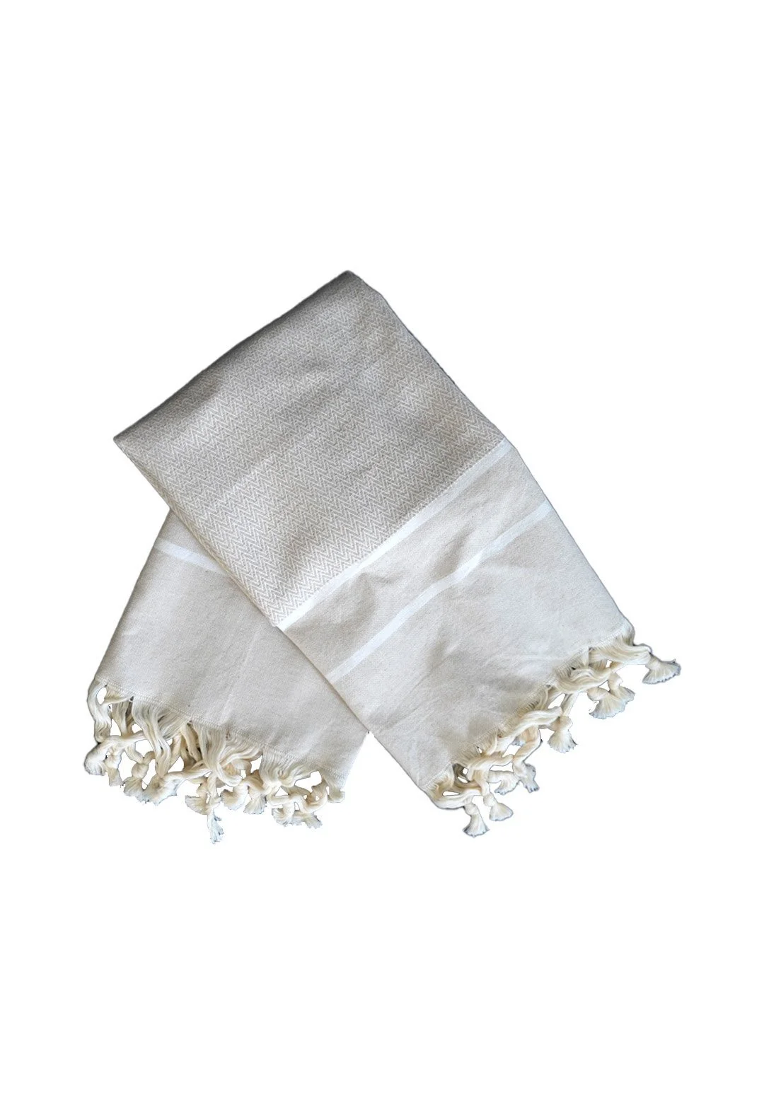 FLAX STRIPED TURKISH TEA TOWEL