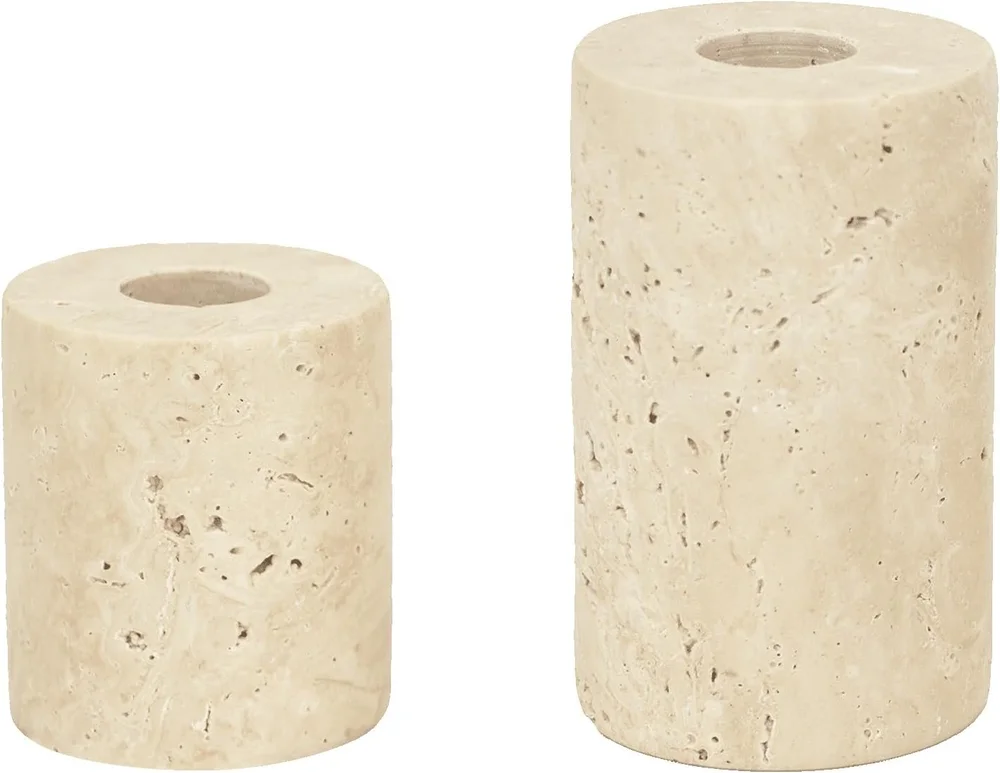 Stone Candleholders