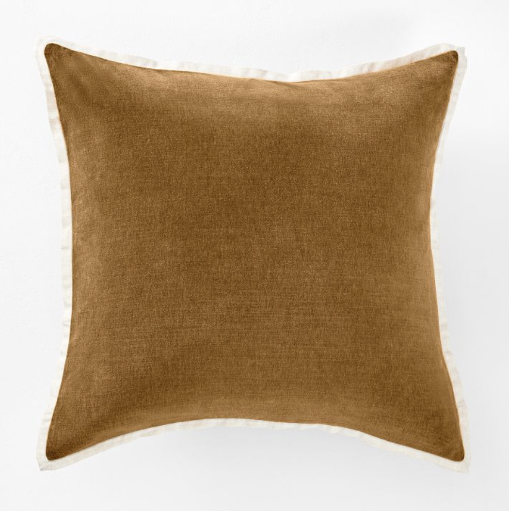 Cotton Velvet Pillow Cover