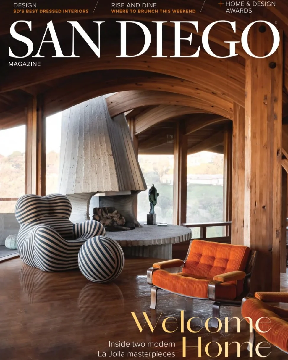 SAN DIEGO MAGAZINE | 2024
Home + Design Awards | Homes of the Year / Interior: Eclectic