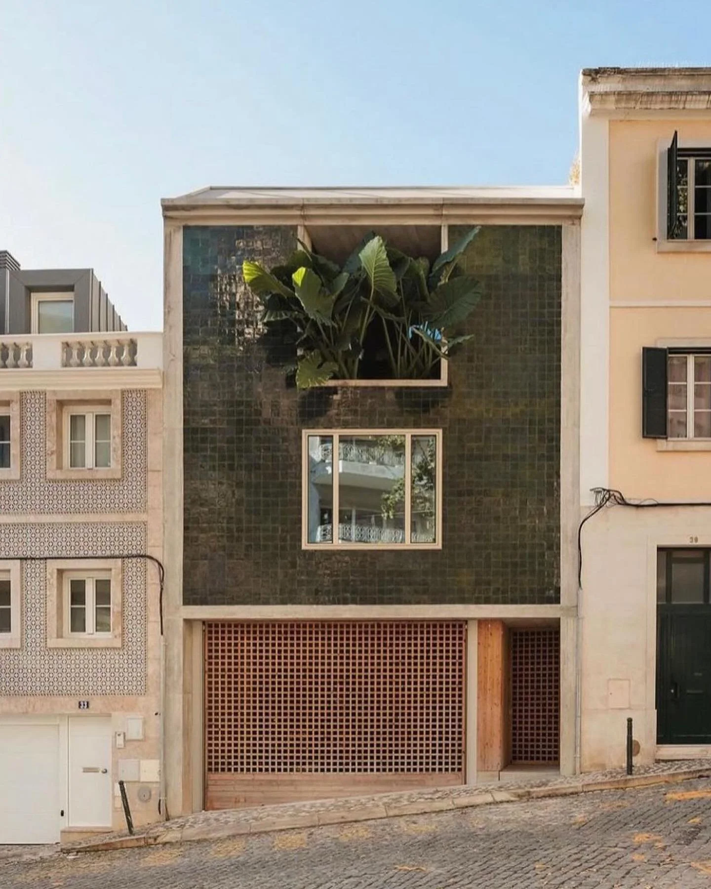 Let’s be wild and free 〰︎ 
This stunning architecturally crafted home in Rua So Francisco de Borja in Lisbon was designed by @bakgordonarquitectos, showcasing unrestrained nature. Photography by @francisconogueira 
It’s sick season and