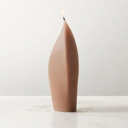 Curved Pillar Candle
