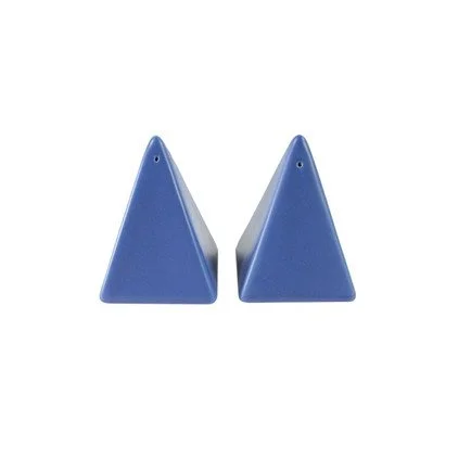 Pyramid Salt Pepper Shakers