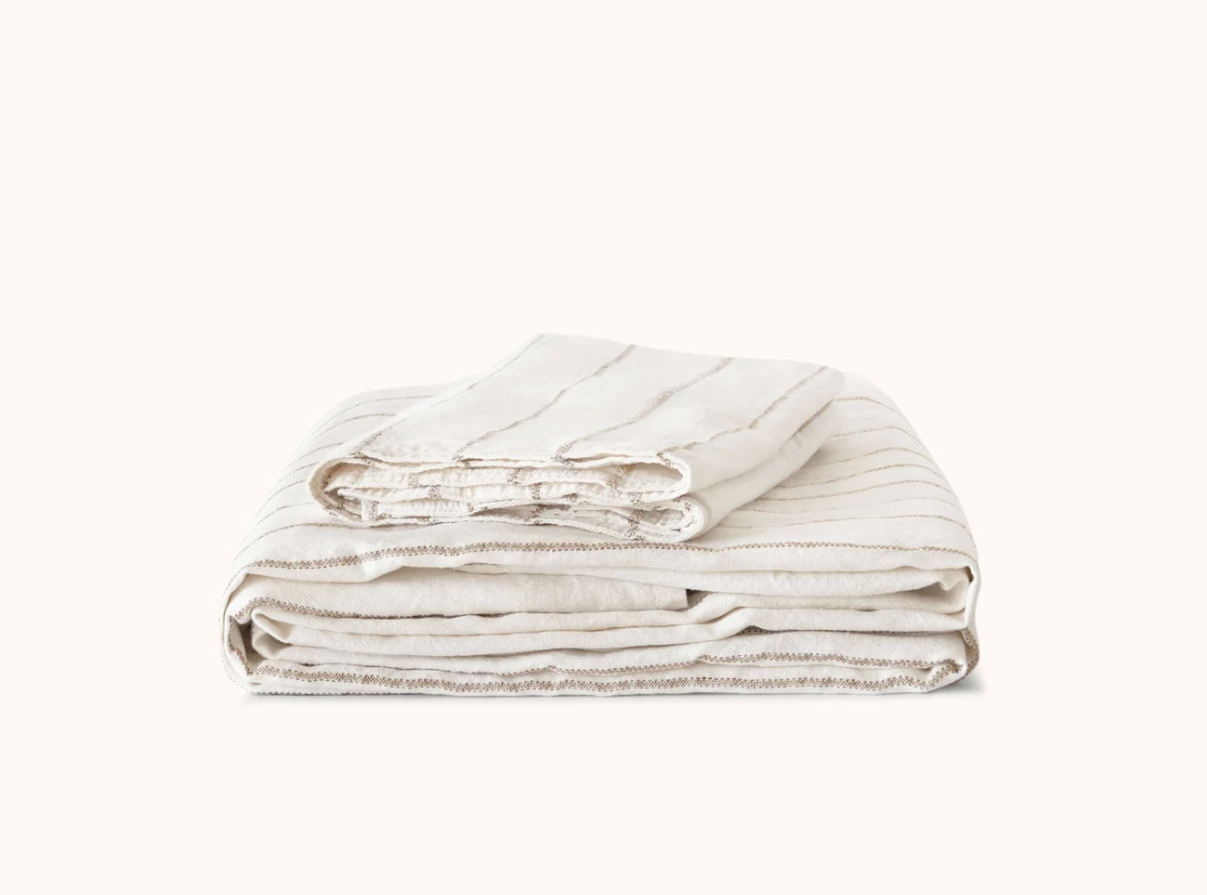 Mocha Stripe Sheet Set
