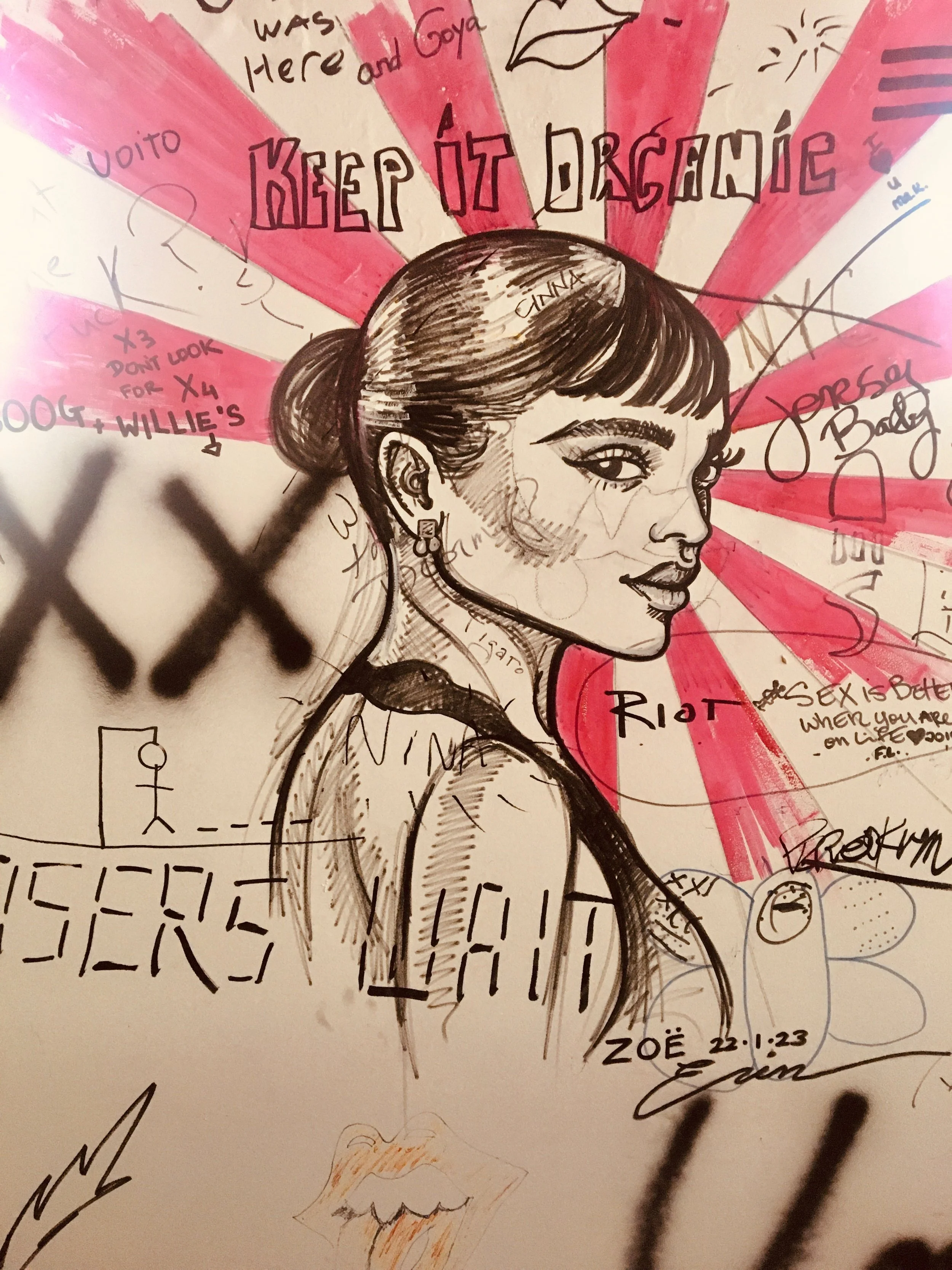Portrait of Zoe Kravitz 