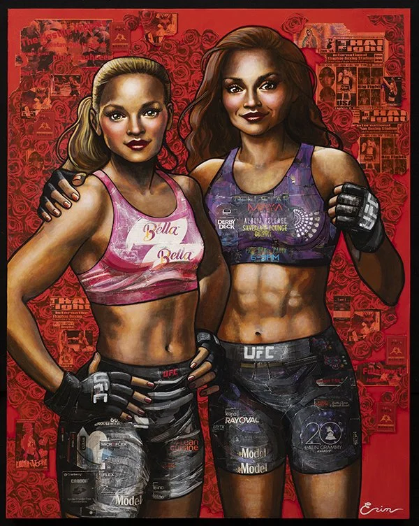 Las Hermanas Shevchenko, 60" x 48"