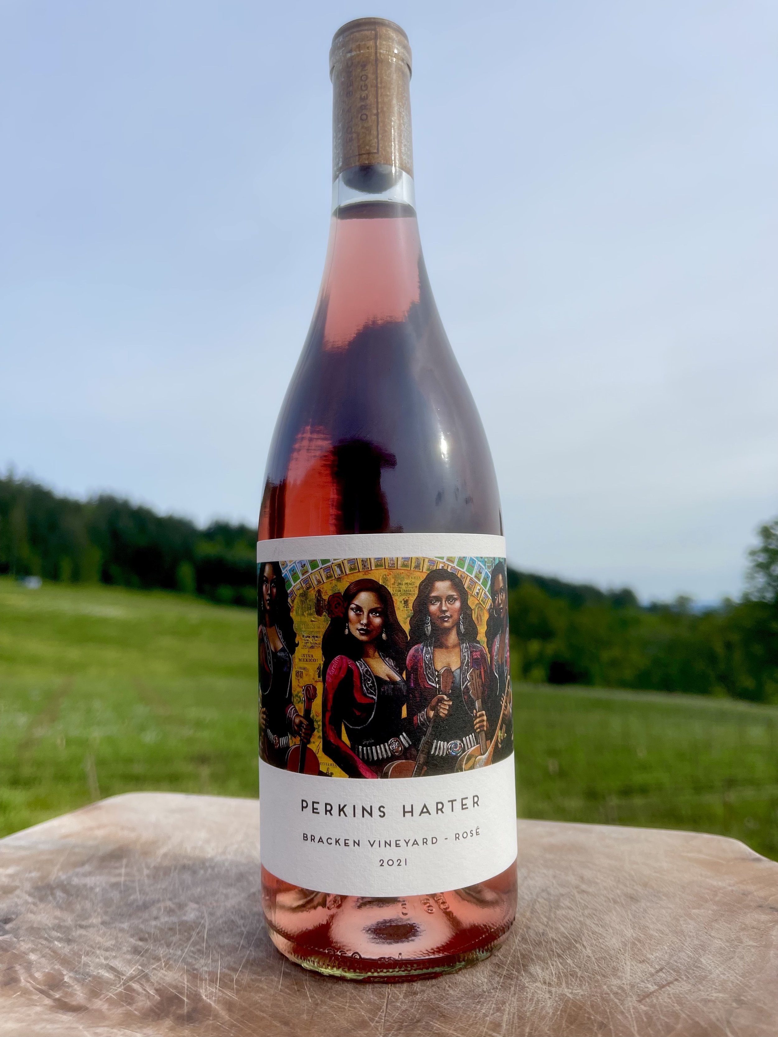 Perkins Harter Rose Label