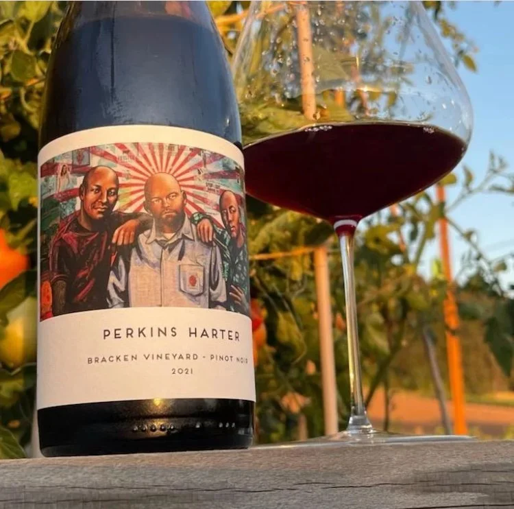 Perkins Harter Pinot Noir Label