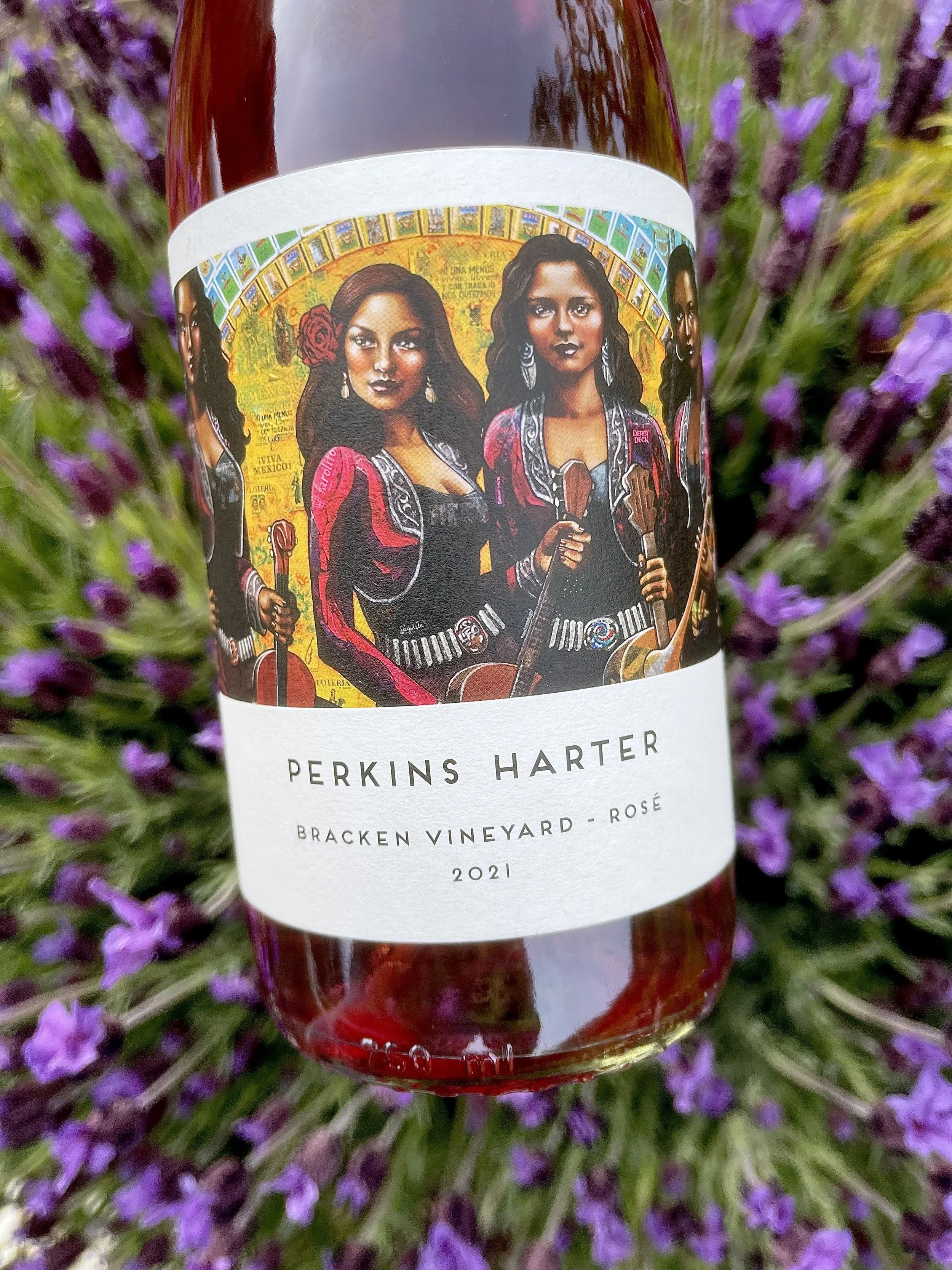 Perkins Harter Rose Label