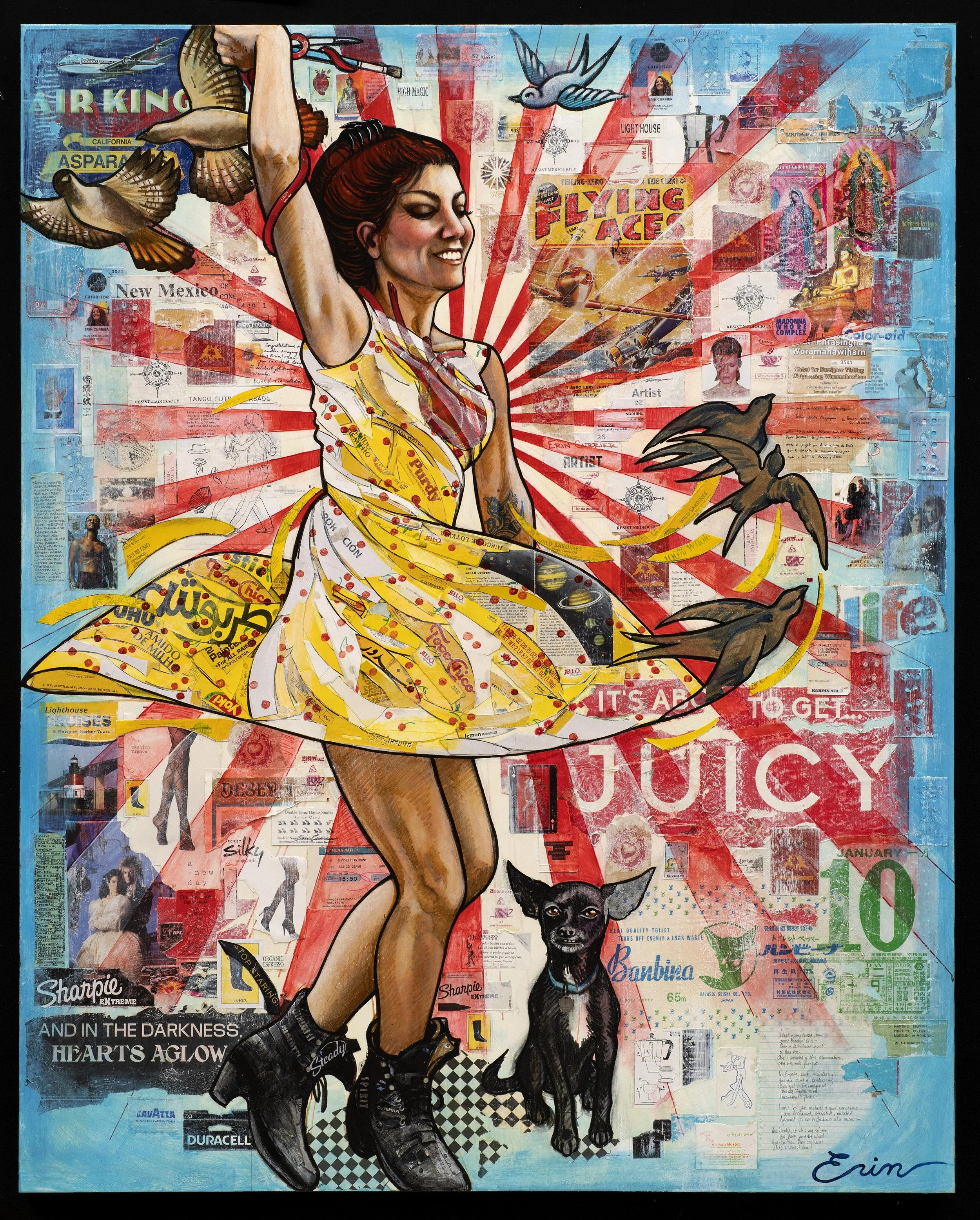 Fly Girl 72" x 60"