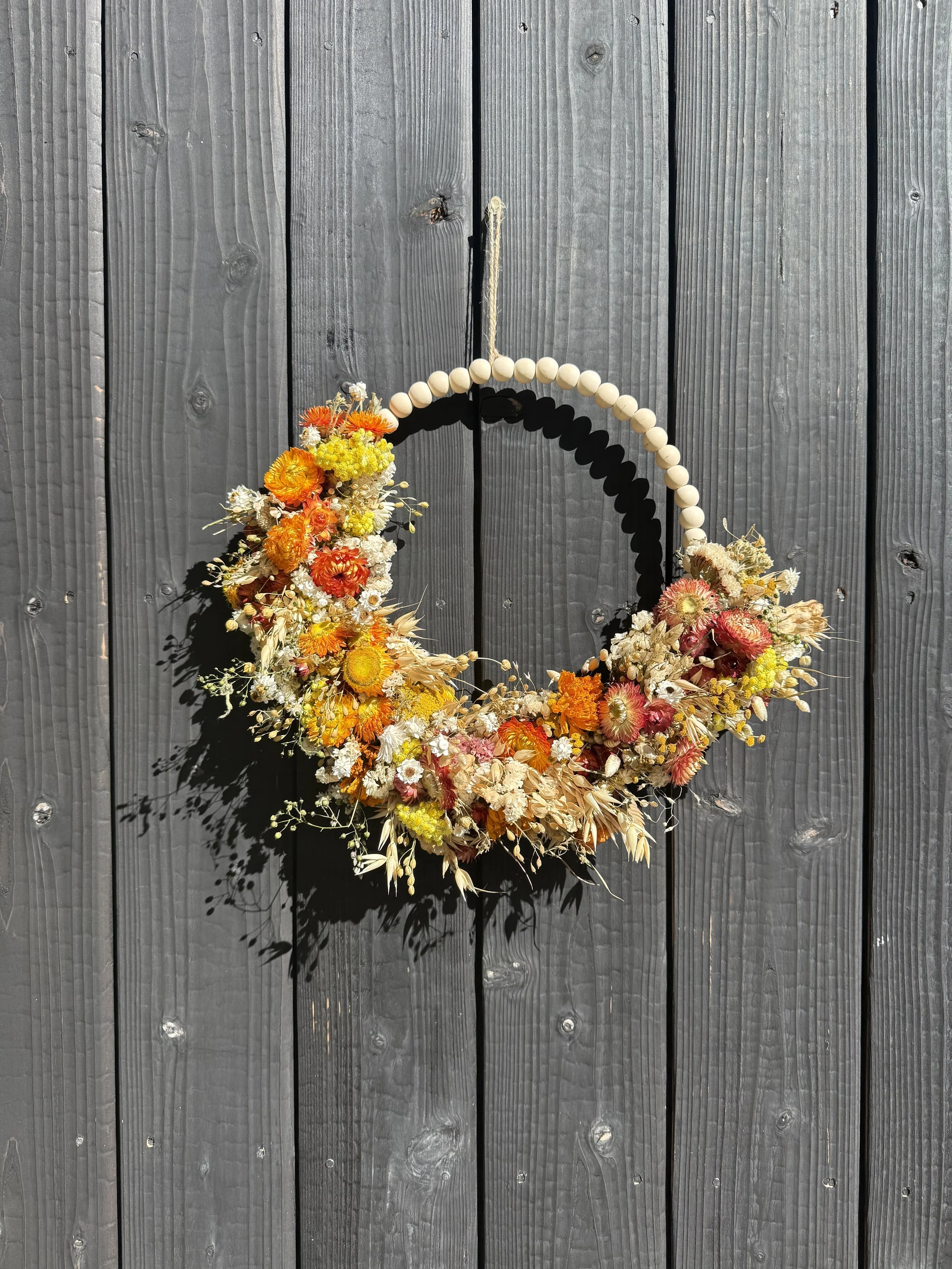 Citron Everlasting Wreath