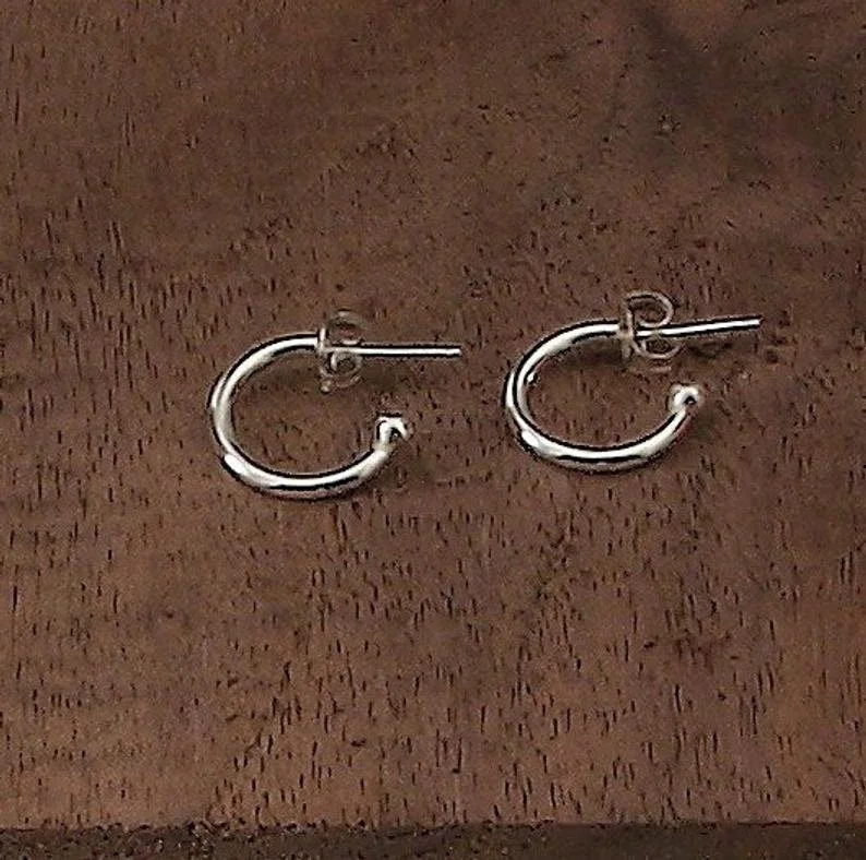 Silver, Argentium hoop