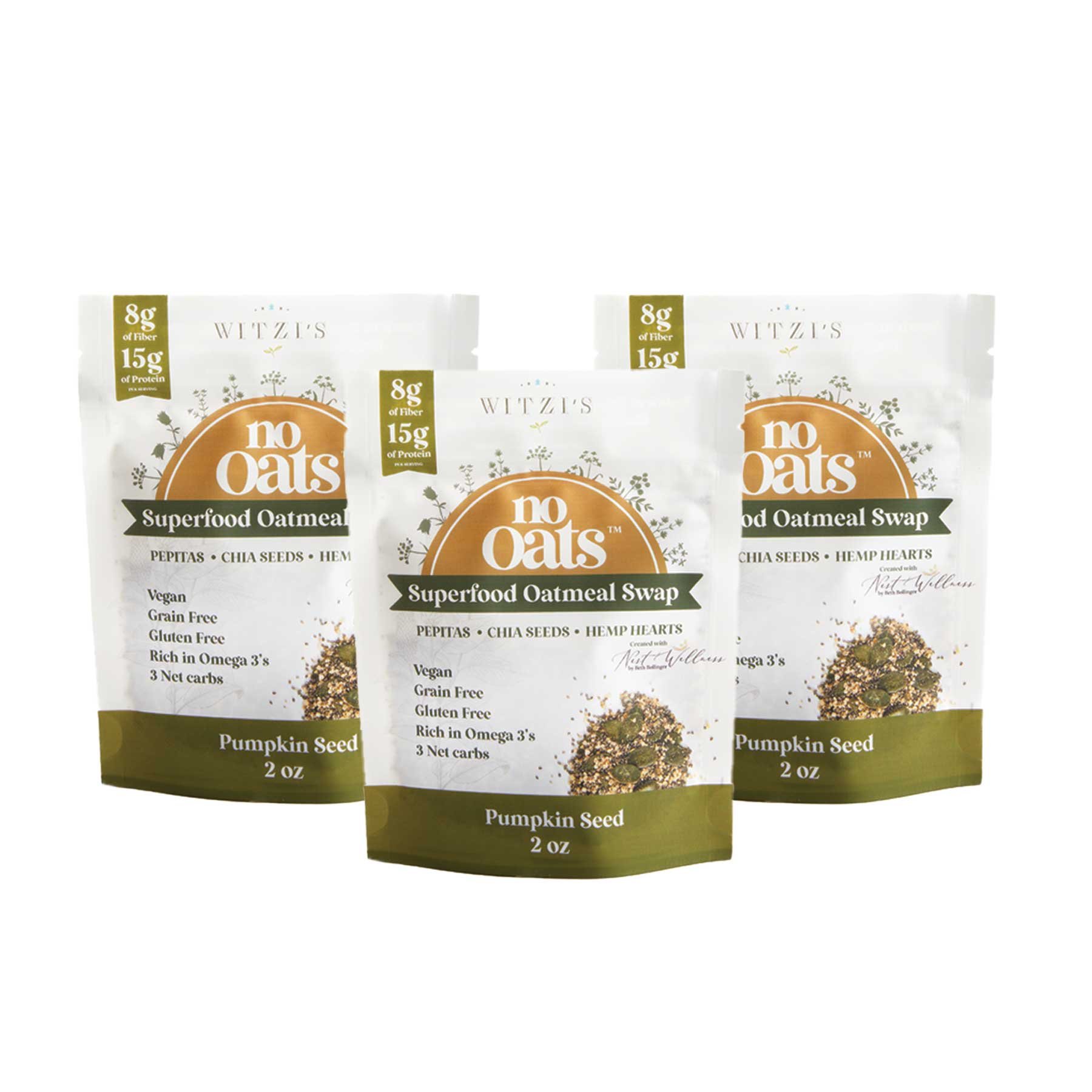 No Oats - Pumpkin Seed 2oz (3-Pack)