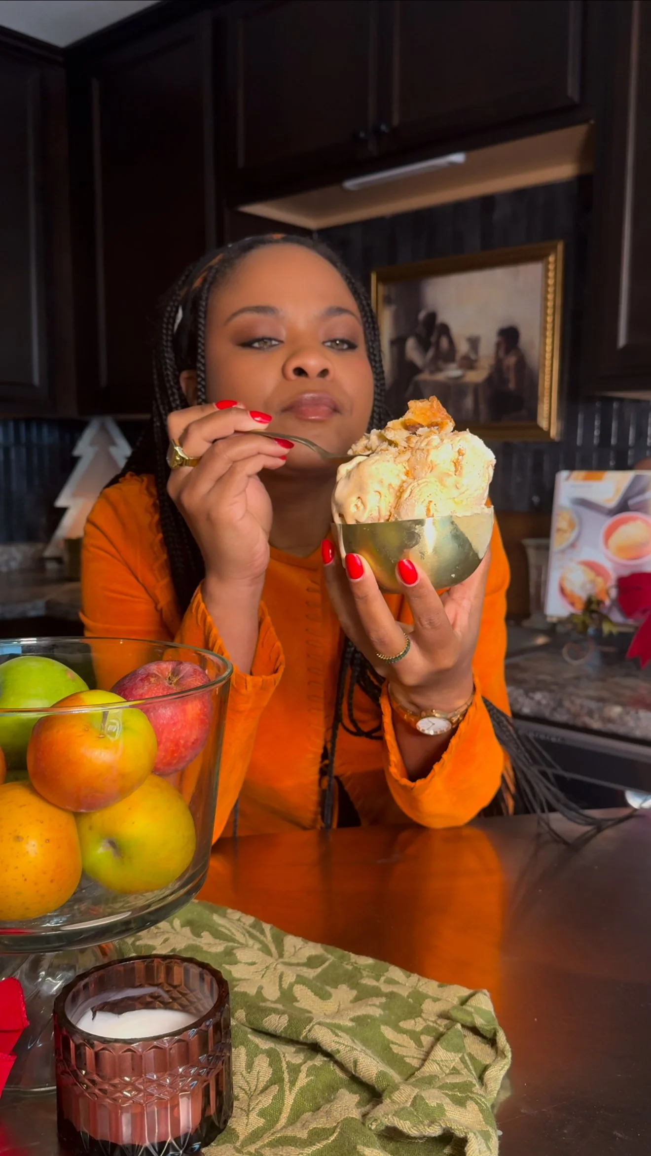 No Churn Sweet Potato Pie Ice Cream