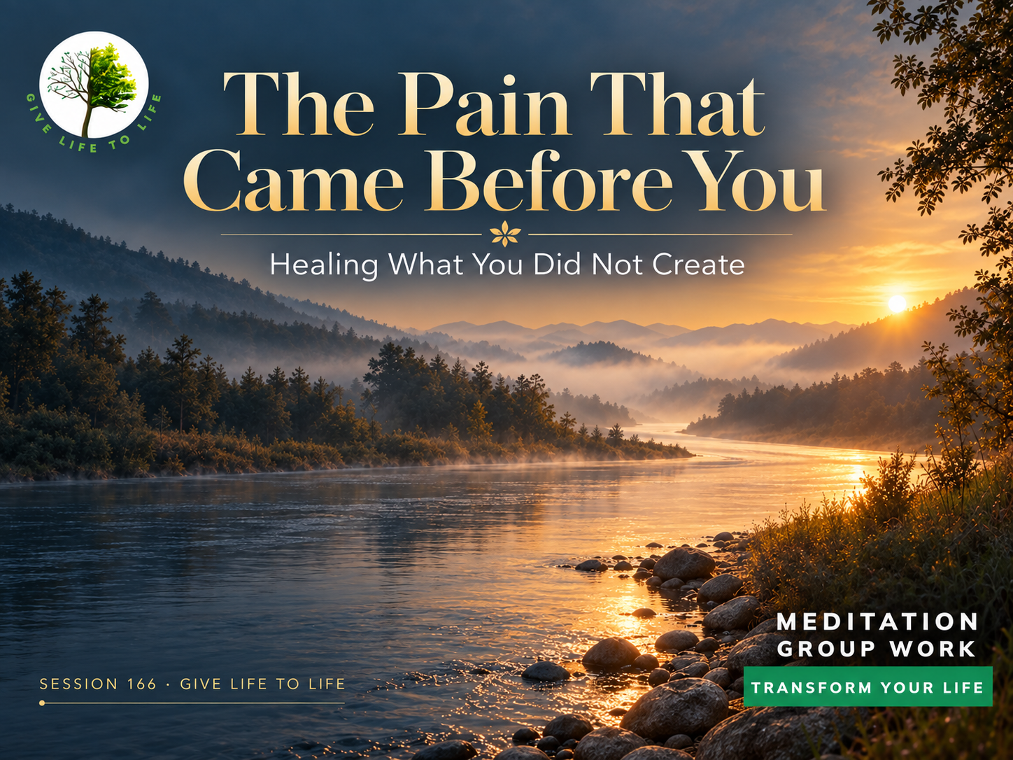 Turn towards something that is real and lives in the body, but has no story attached to it. Nothing you can remember doing, or choosing, or being told. Some of it began before you had words. Some of it began before you were born, and was quietly hand