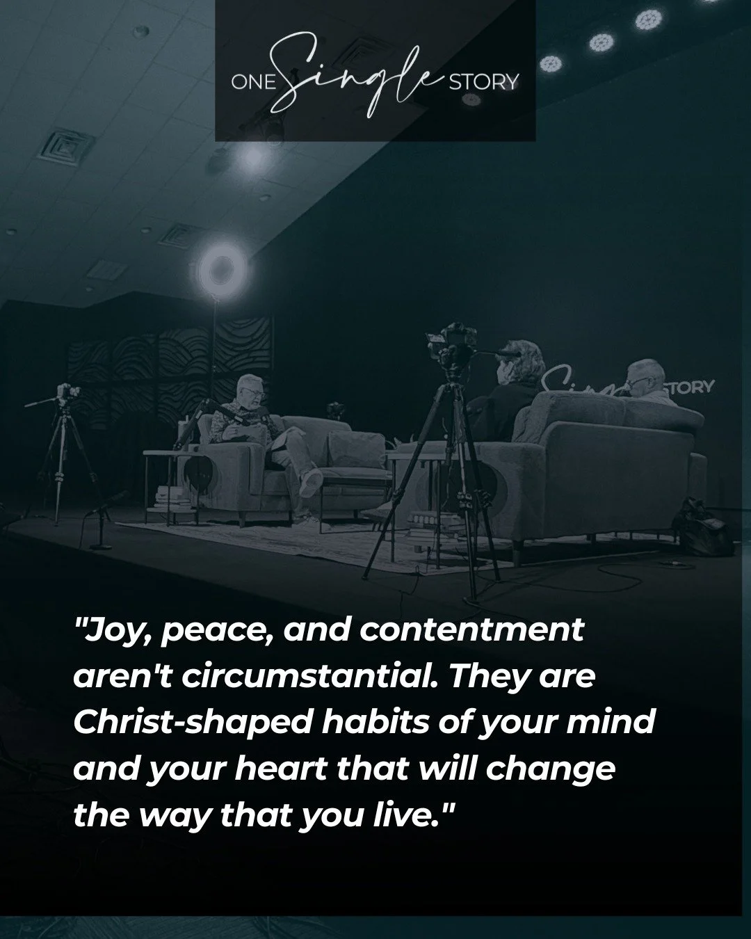 We've all been there - waiting for circumstances to improve before we can finally have peace. But what if that's backwards? 

Join Pastor Stephen, Pastor Jay, and Pastor Wendy on today's One Single Story podcast as they unpack Philippians 4 and show 