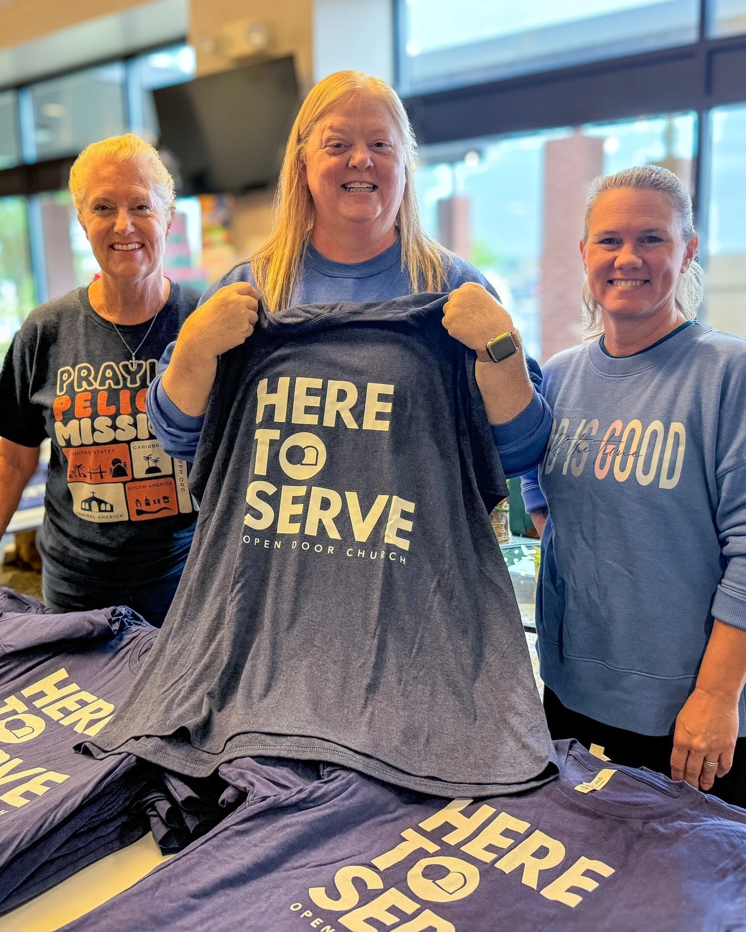 Getting ready for Serve Day this Saturday! If you&rsquo;ve signed up to serve, you can pick up your Serve Day shirt tonight at Family Wednesday.