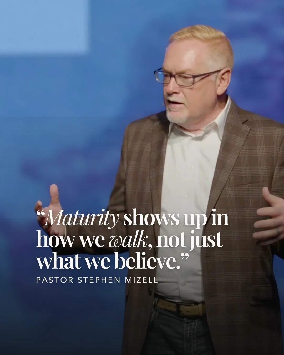 If your theology shifts with every TikTok or Twitter trend, your anchor is too shallow.
Mature believers stay grounded—rooted in truth and speaking that truth in love.