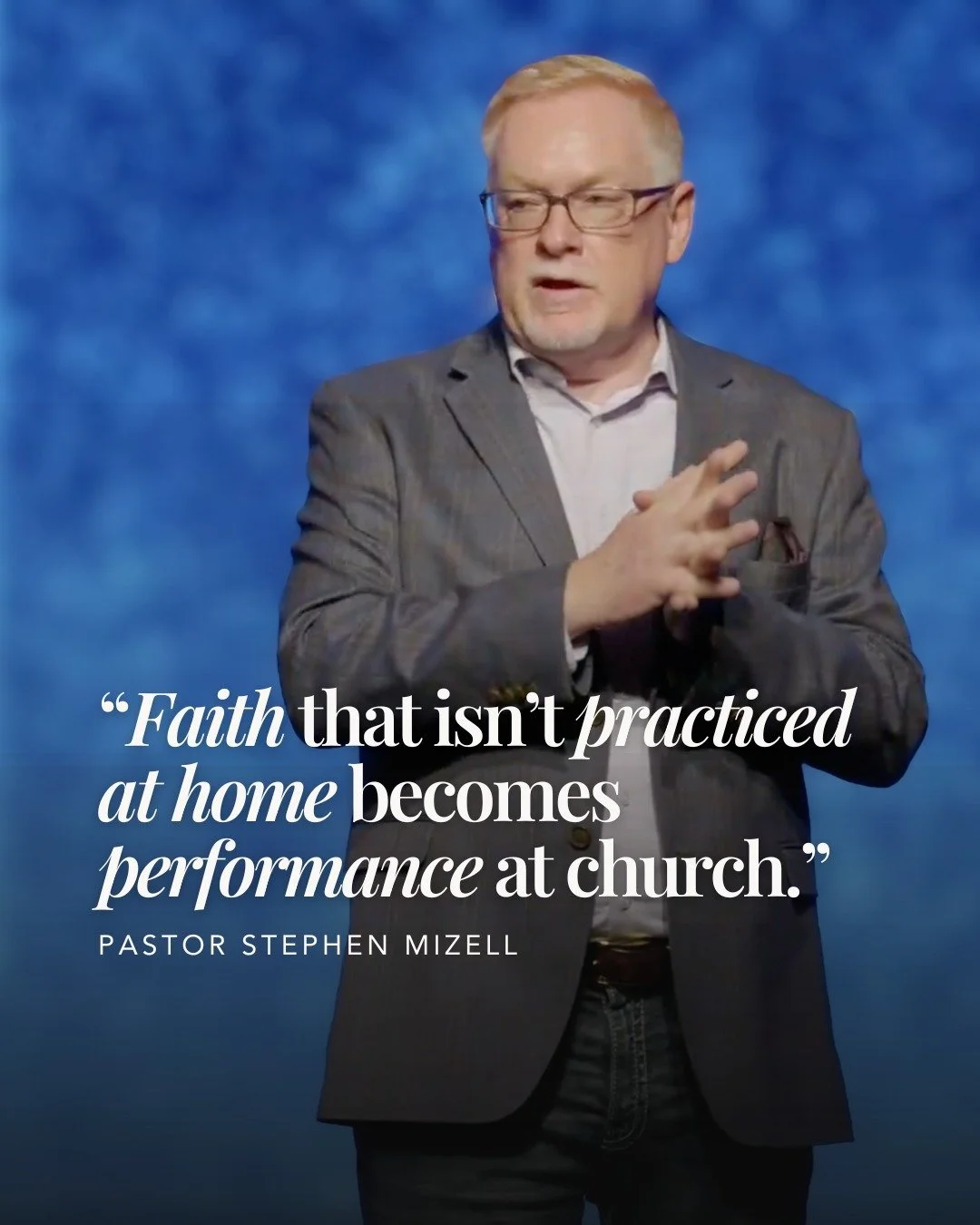 You can&rsquo;t fake spiritual maturity when it comes to the people closest to you. If your faith doesn&rsquo;t work at home, it doesn&rsquo;t work at all.
