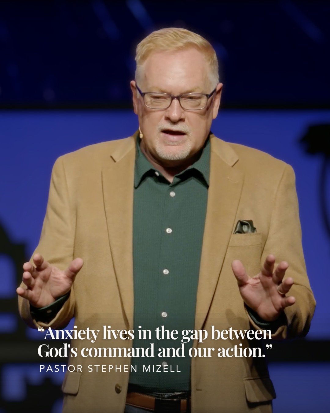 Peace doesn&rsquo;t mean no fear; it means fear no longer wins.