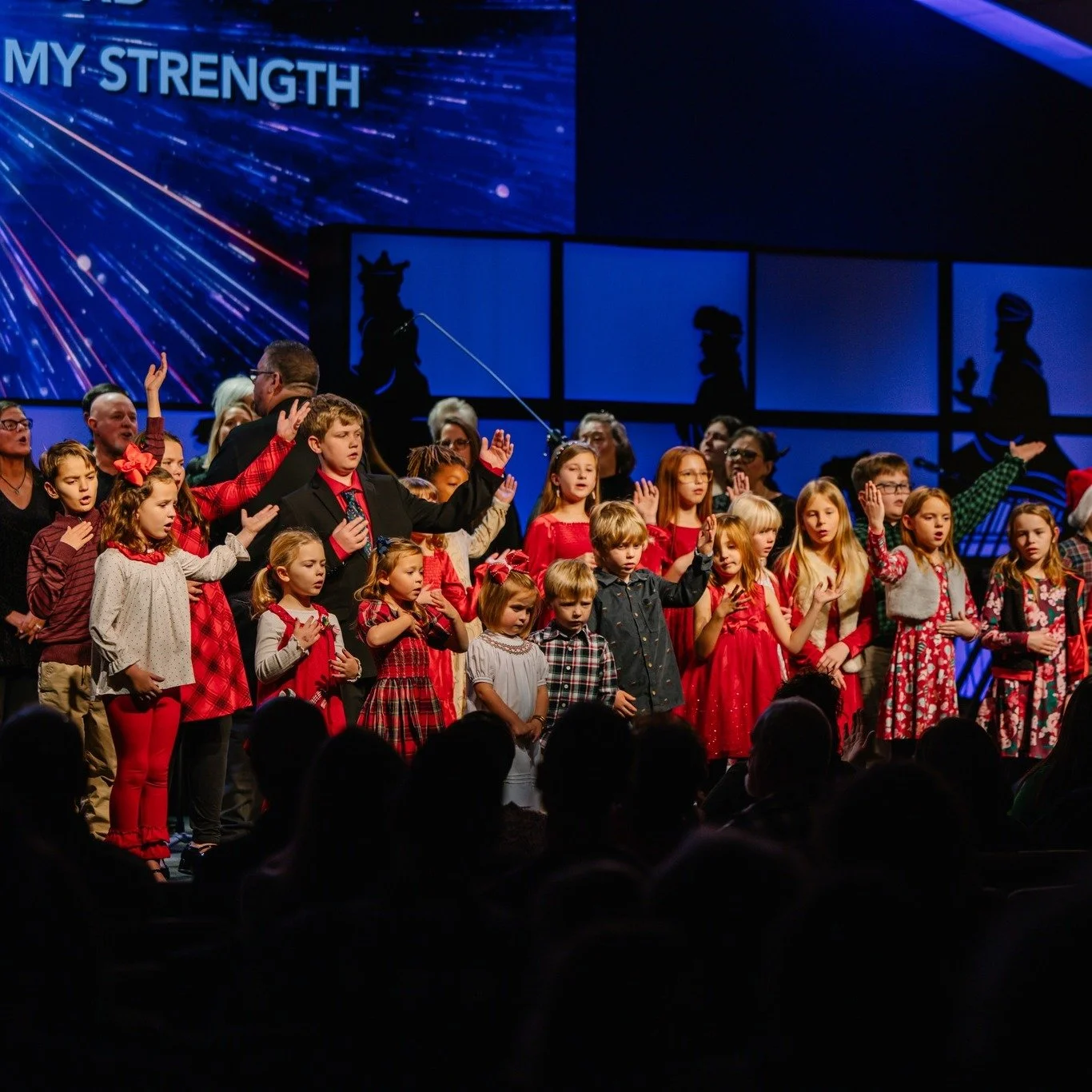 🎶 Joy to the world; the Lord is come;
Let Earth receive her King;
Let ev'ry heart prepare him room,
And heav'n and nature sing. 🎵