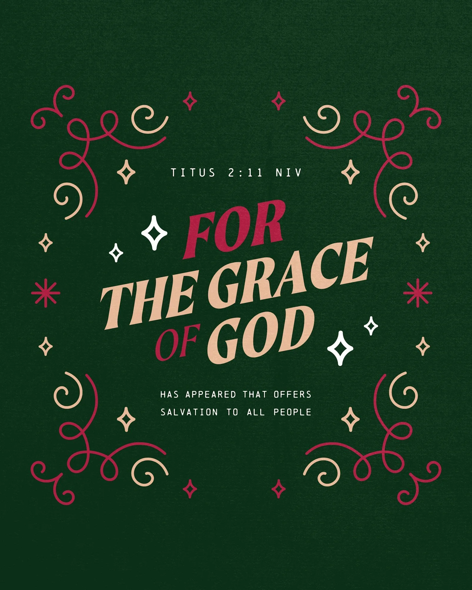 If you need light today, He is the Light.
If you need forgiveness, He is grace.
If you need hope, He is faithful.

Merry Christmas!
