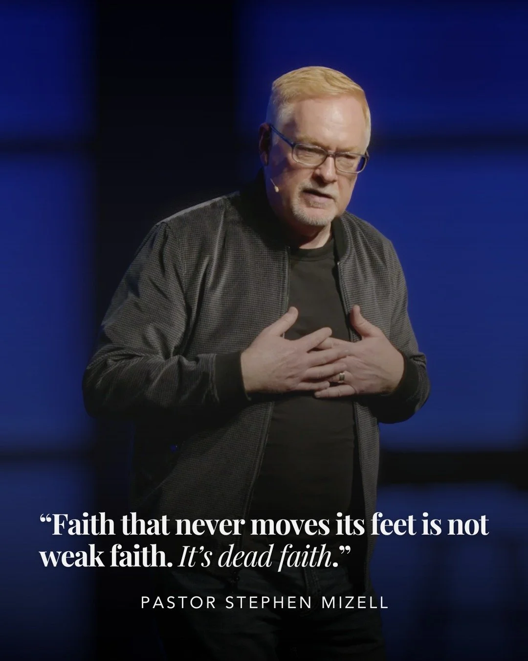 You say you have faith, but you can&rsquo;t help people, what good is it? 

Saying &ldquo;God bless you&rdquo; to someone in need isn&rsquo;t compassion.