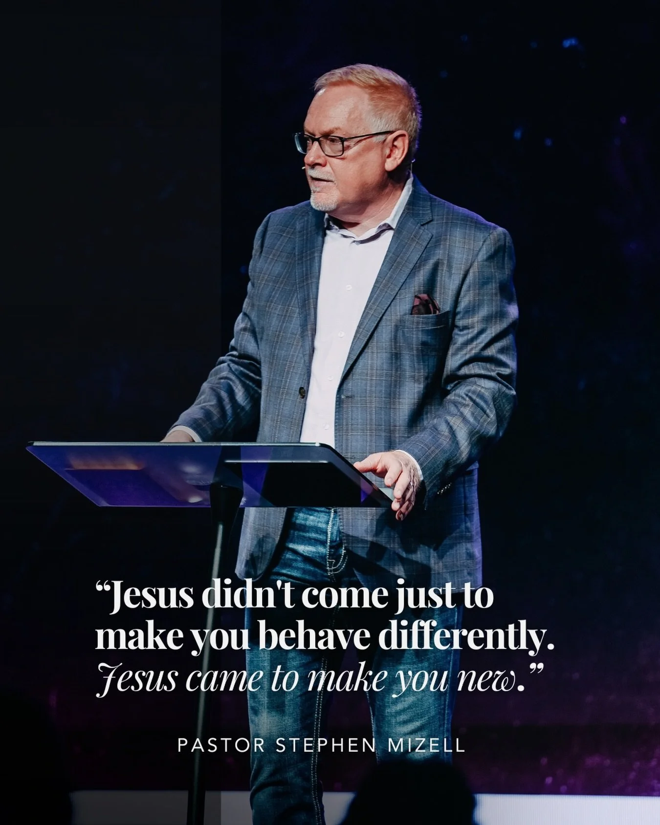 Habits aren&rsquo;t the source of transformation. Jesus is. 

If rules alone could change the human heart, we wouldn&rsquo;t need Jesus.