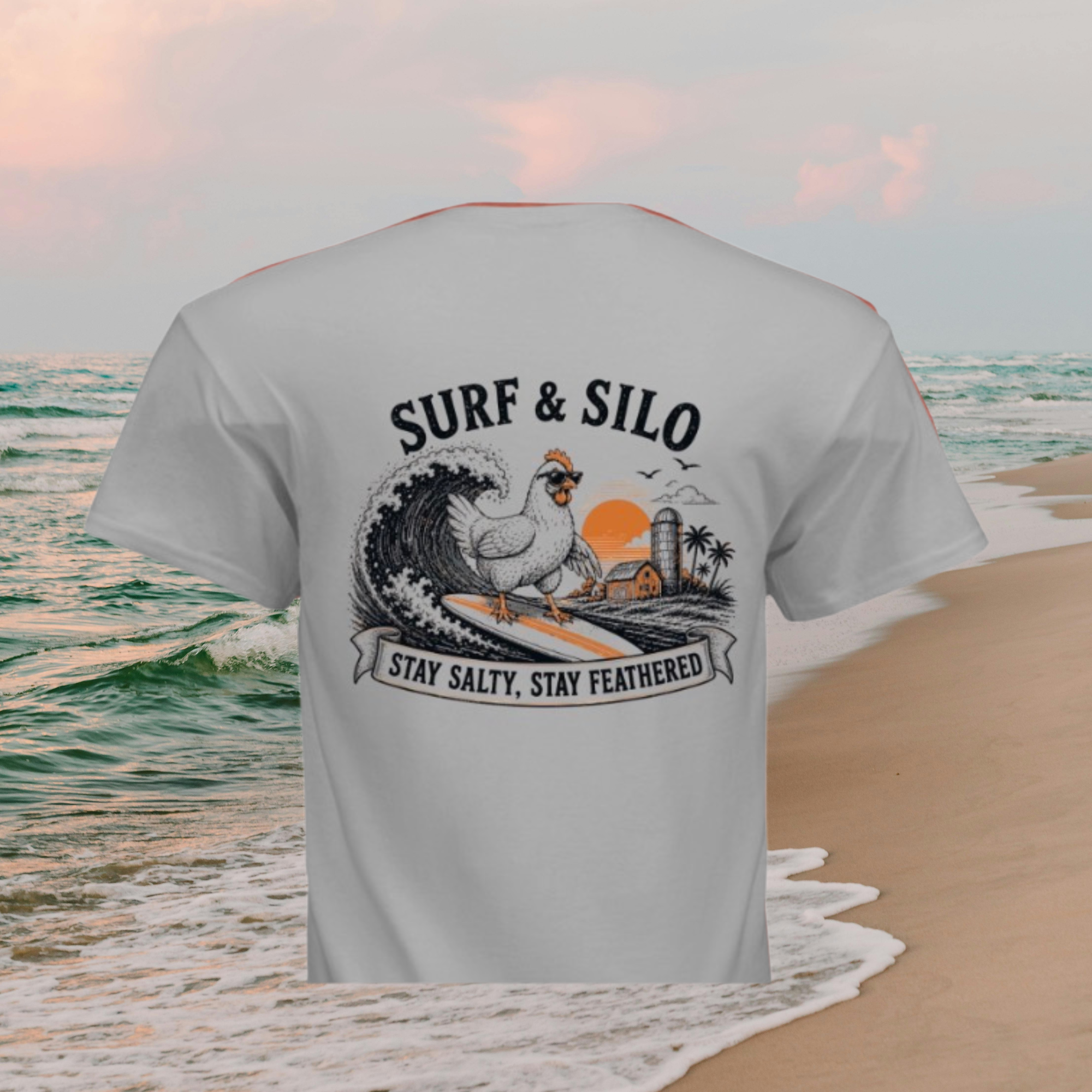 Stay Salty, Stay Feathered Surf Chicken