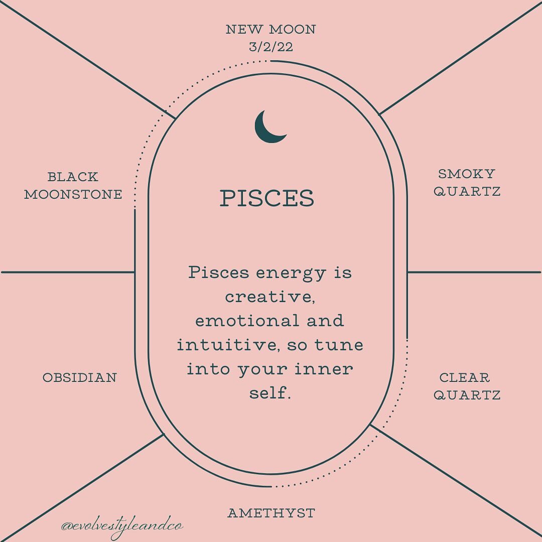 Where are my Pisces at?!

Pisces in the mystical sign, all about dreams and soulmates, poetry and intuition. The new Moon in Pisces will be a great time to work on the deeper parts of ourselves. Its peak is at 12:34pm EST so this is a great time to m
