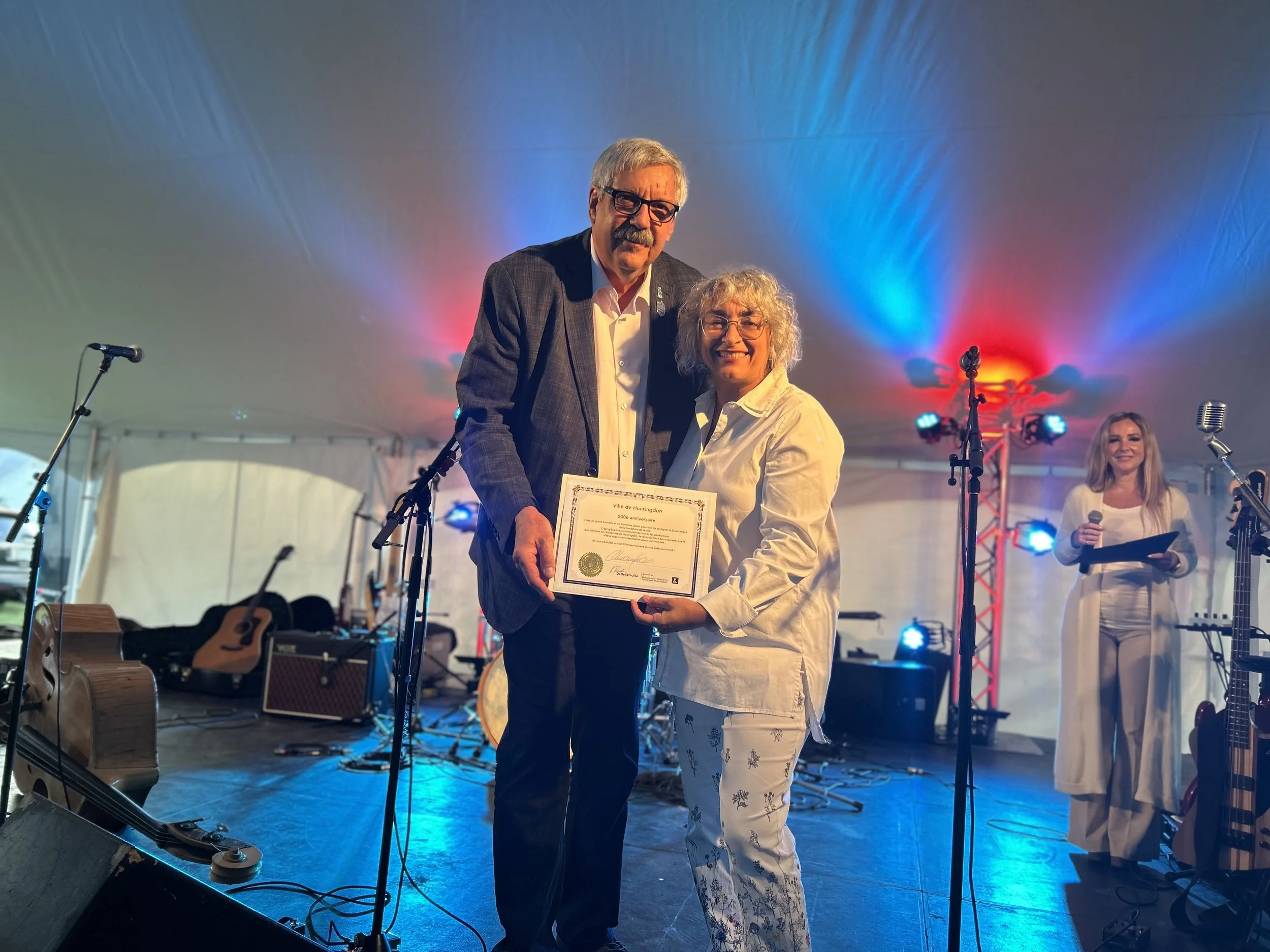 (Photo) 200e anniversaire de la Ville de Huntingdon