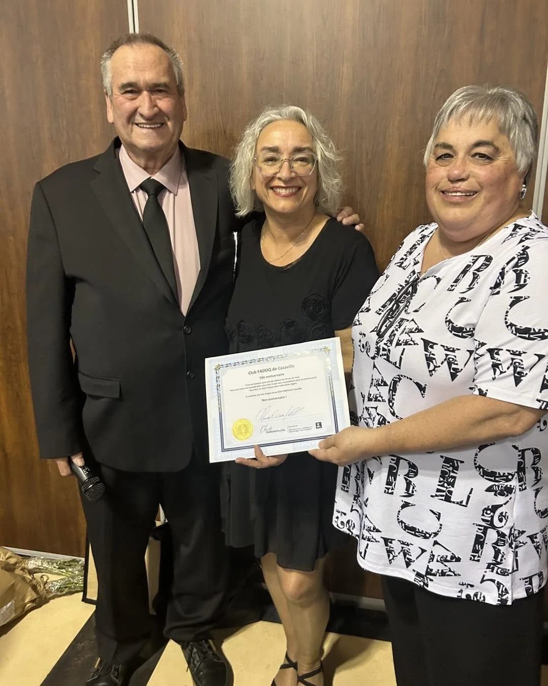 (Photo) 50e anniversaire de la FADOQ de Cazaville