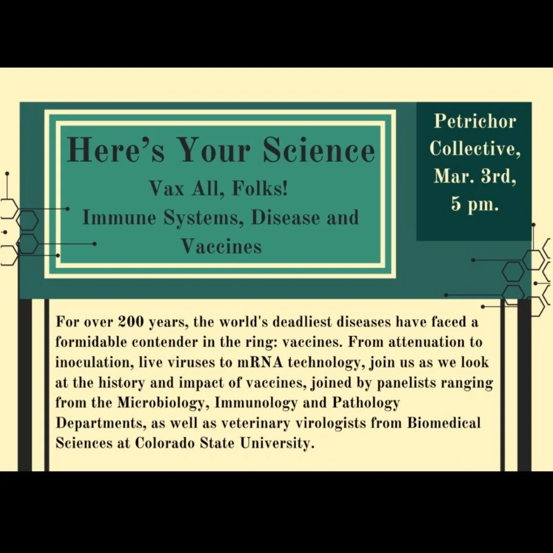 Here's Your Science Vax All Folks! Immune Systems, disease and Vaccines