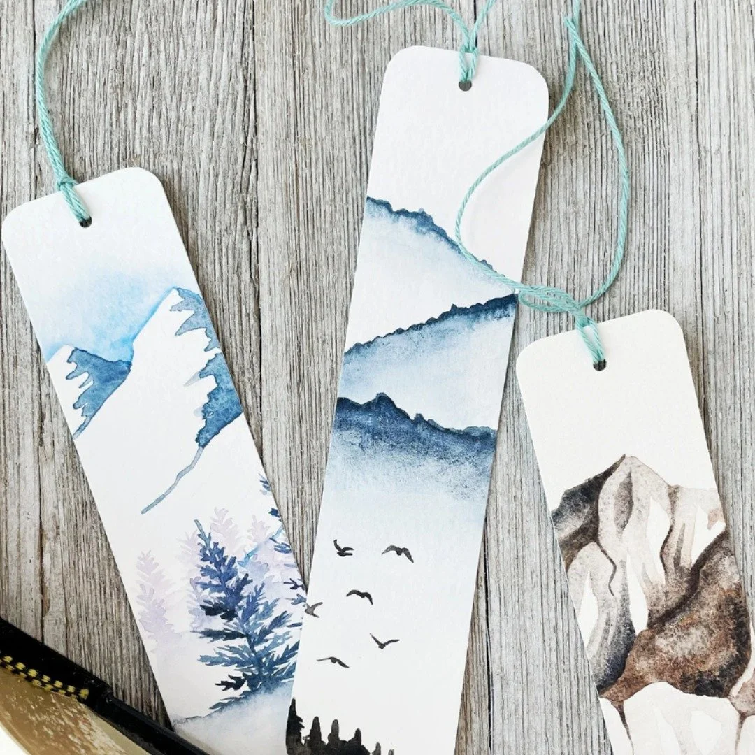 Join the Arty Party! Watercolor Bookmarks with Jenn Snow | Free Art Week Event!