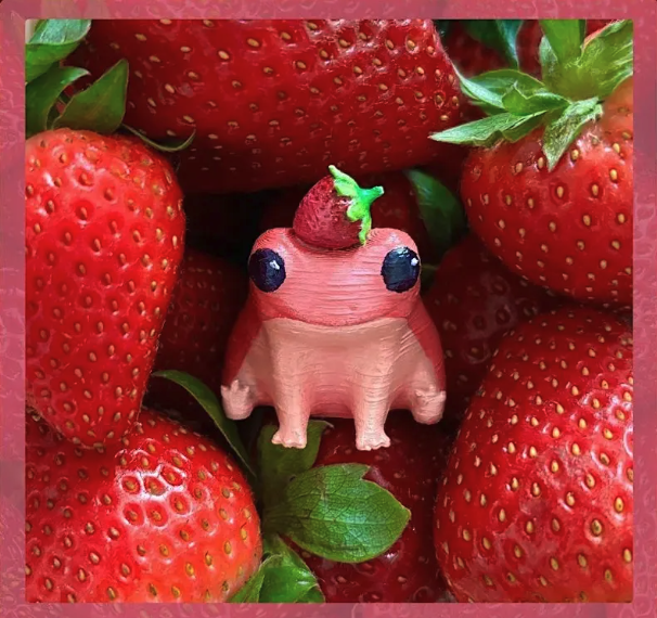 Paint Your Own Fruity Frog