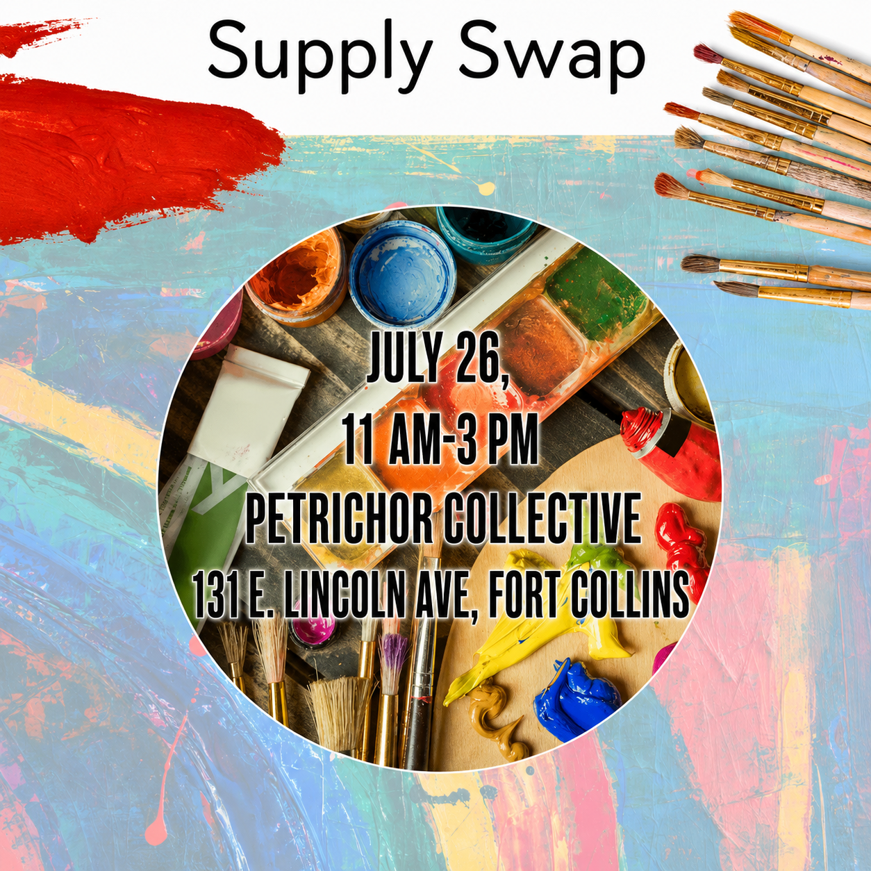 Supply Swap at Petrichor Collective