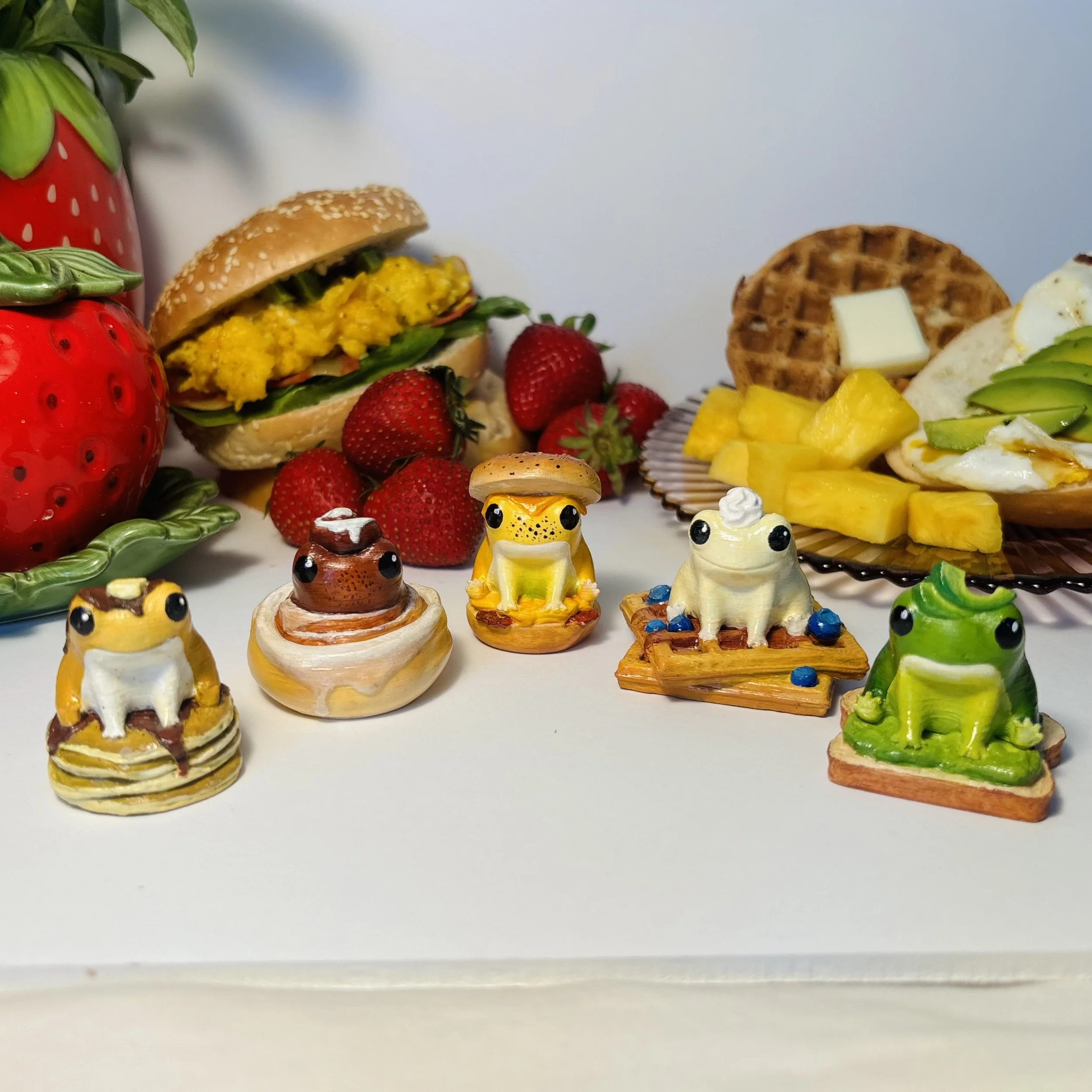 Paint Your Own Breakfast Frog