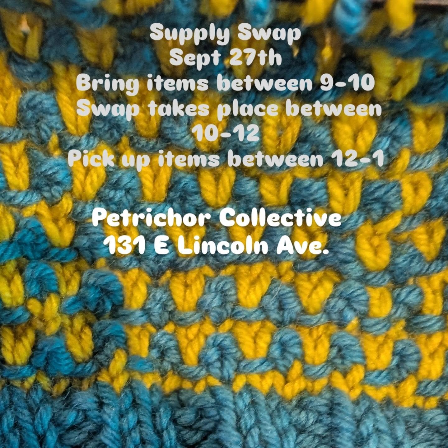 Supply Swap at Petrichor Collective