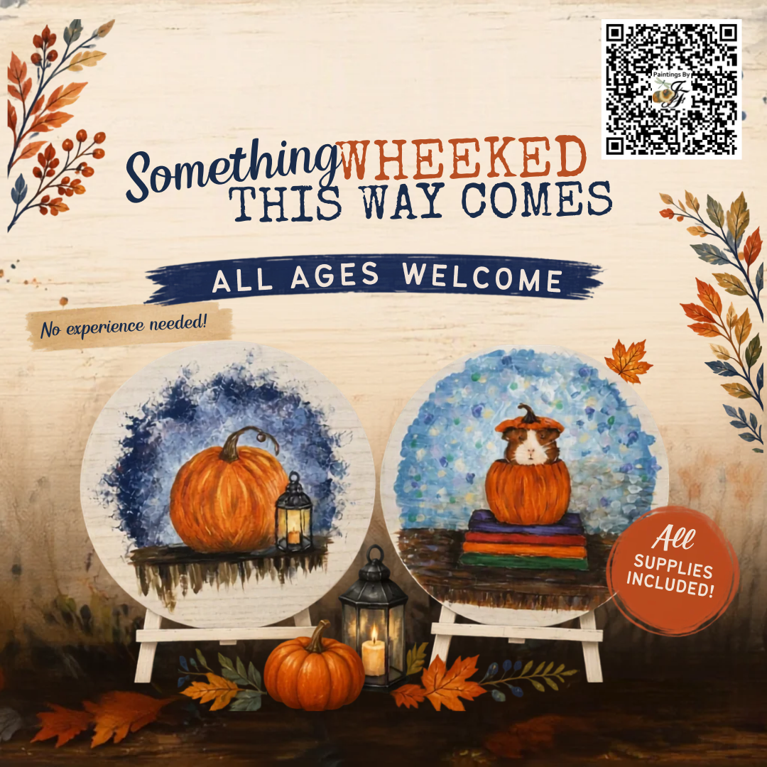 Something Wheeked This Way Comes Painting Class