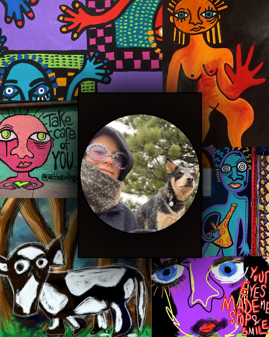 Savanna Fortgang // My art is the world I see when I shut off my brain- color, expression, and queerness. A world of no confinement’s or judgements. The only reason I create is to express myself and the only reason I share is to promote imagination a